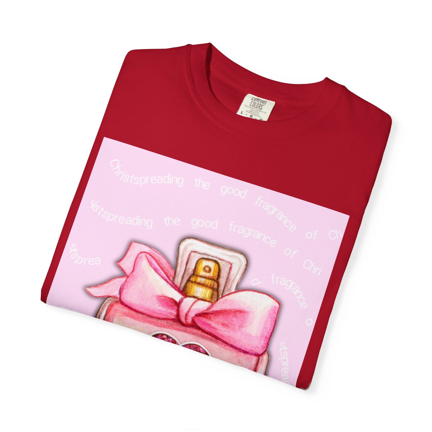 "Sweet Fragrance" Garment-Dyed T-Shirt – Christian Feminine Aesthetic Tee