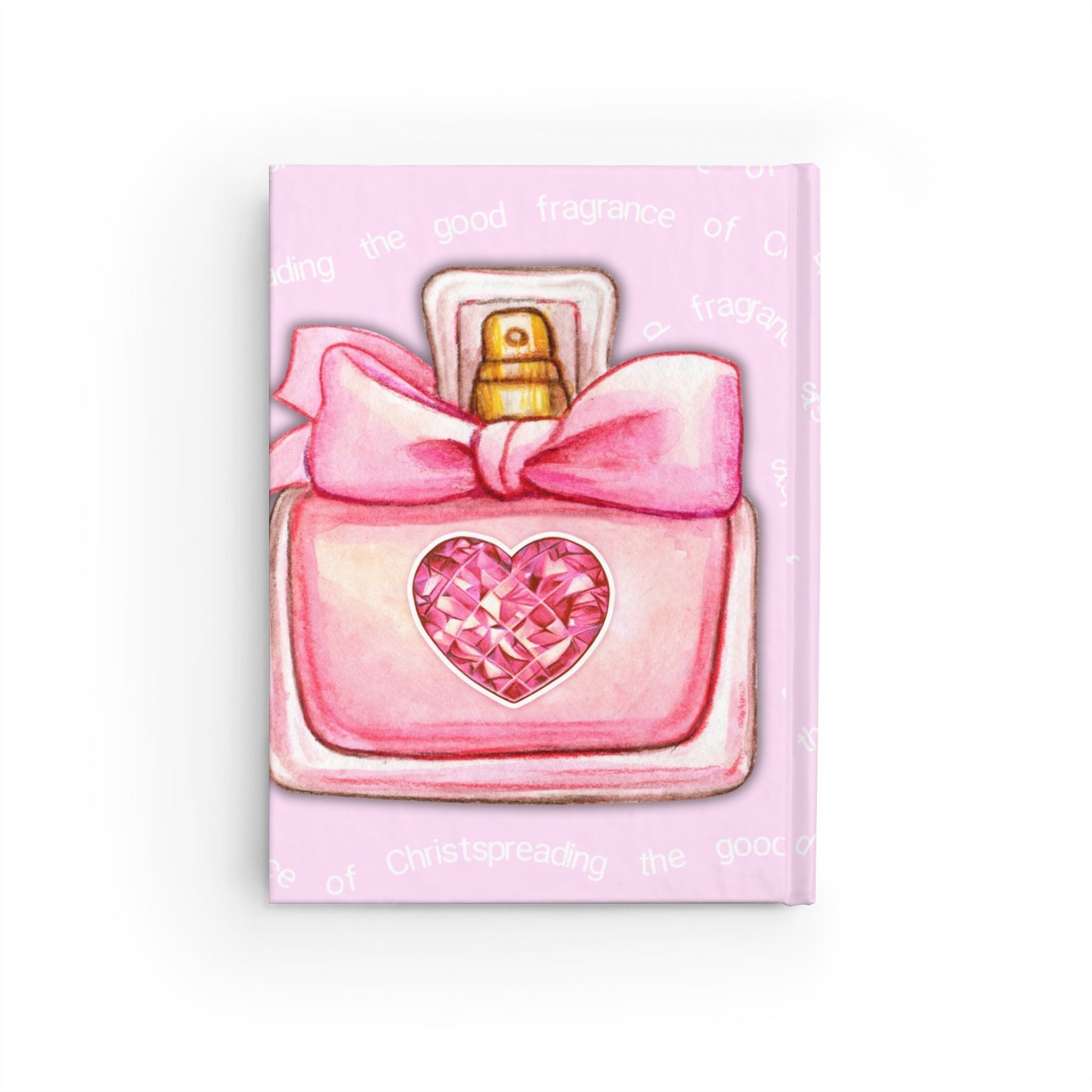 Pink Perfume Journal - 'Good Fragrance' Design for Notetaking & Reflection