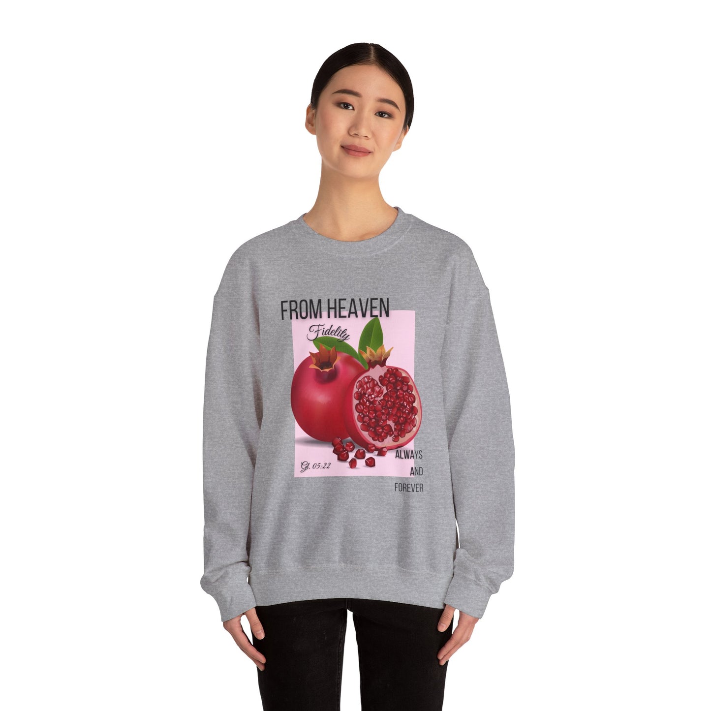 🍎 Sweatshirt Pomegranate – Sweet Fruit Collection 🍎