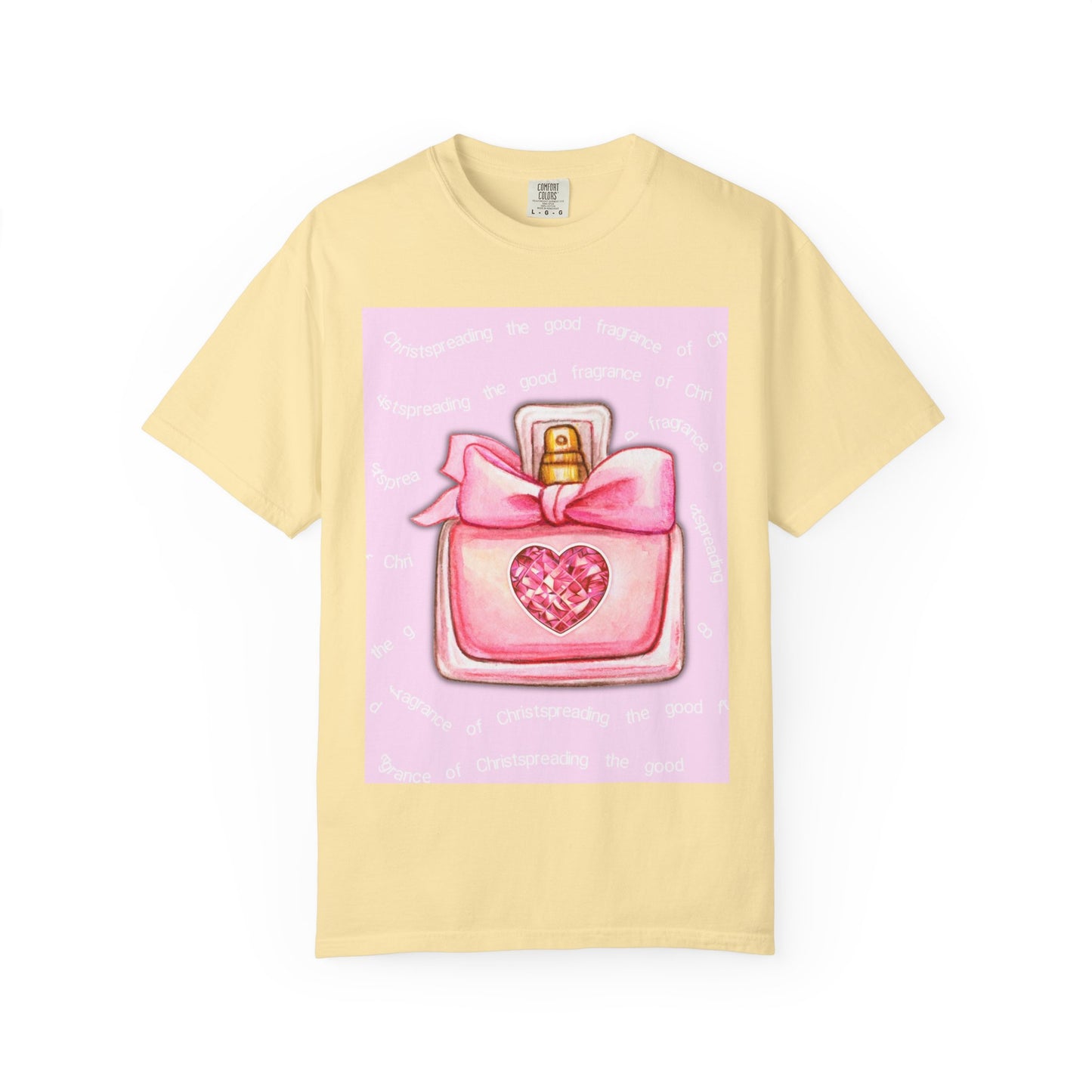 "Sweet Fragrance" Garment-Dyed T-Shirt – Christian Feminine Aesthetic Tee