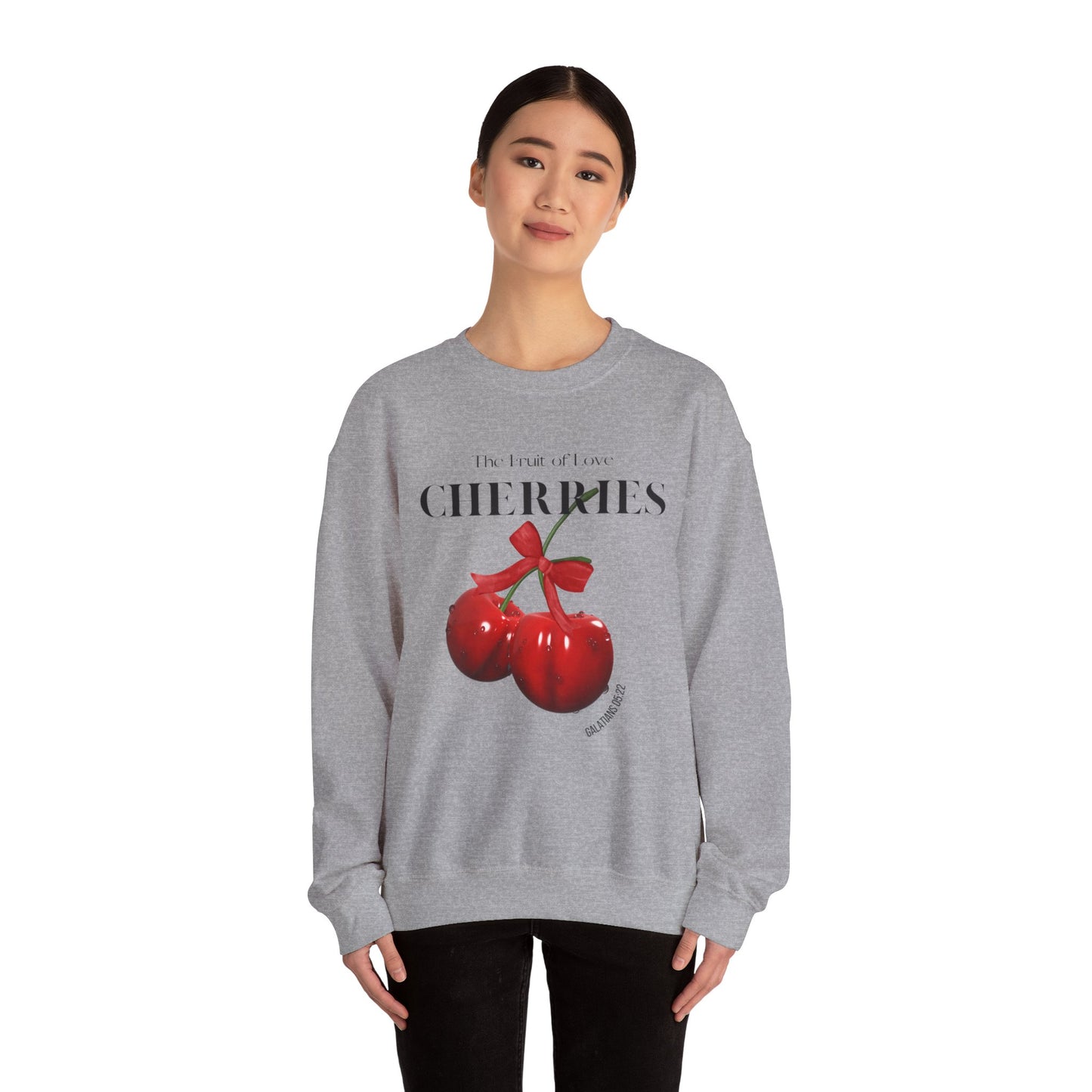 Cherries Sweatshirt – Sweet Fruit Collection 🍒