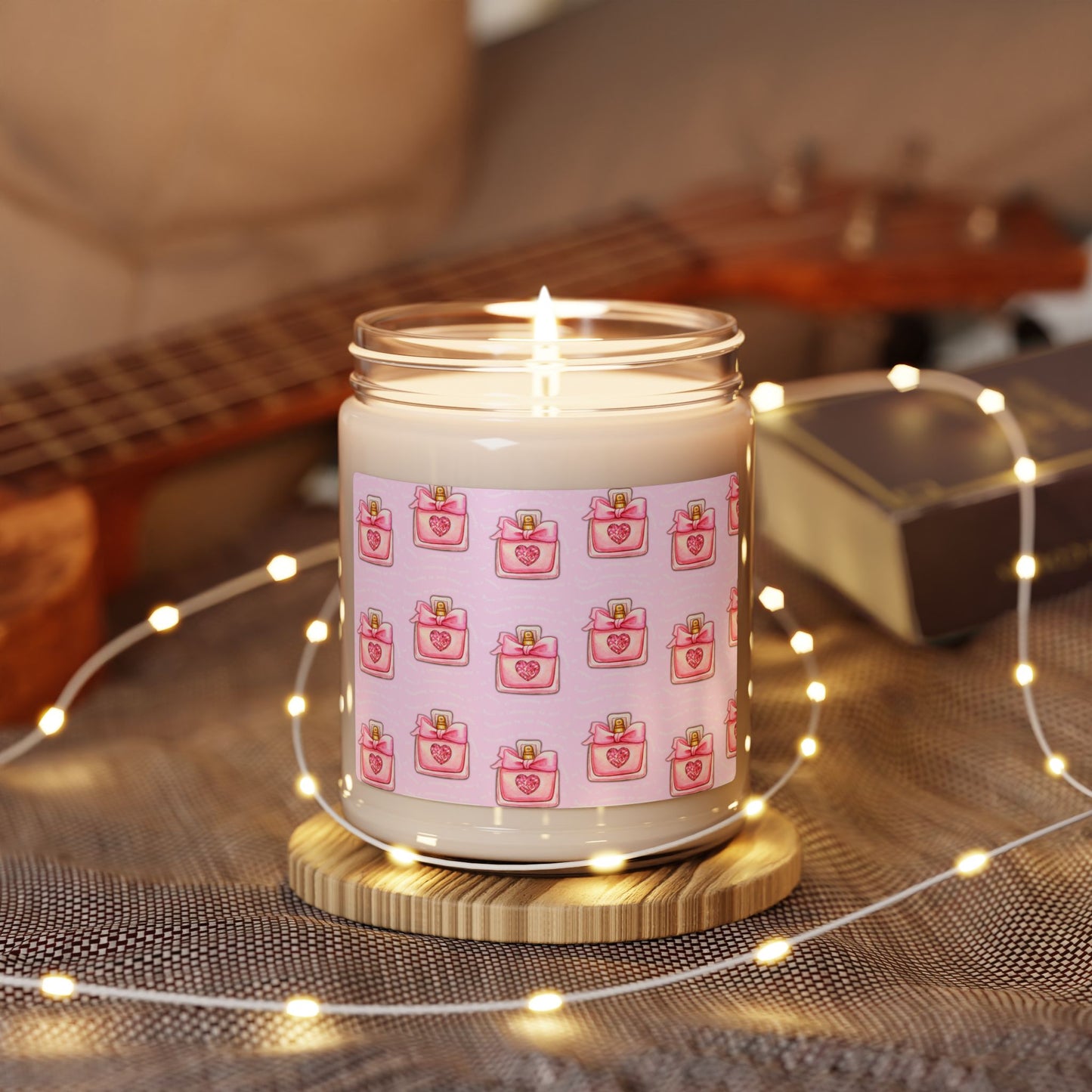 "Sweet Fragrance" Scented Soy Candle – Faith-Inspired Home Decor