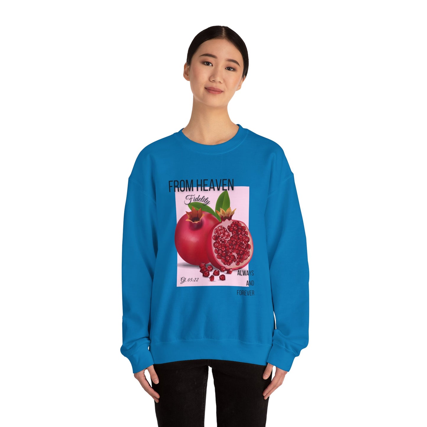 🍎 Sweatshirt Pomegranate – Sweet Fruit Collection 🍎