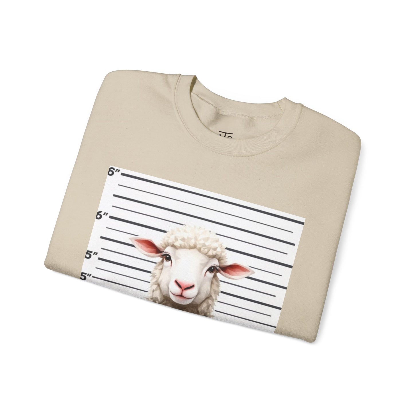 Found – Heavy Blend Christian Crewneck Sweatshirt | Faith-Inspired Clothing