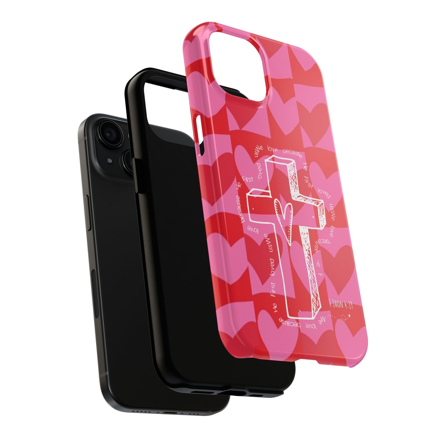 Phone Case - Faith-Filled Valentine's Day Collection Inspired by 1 John 4:19