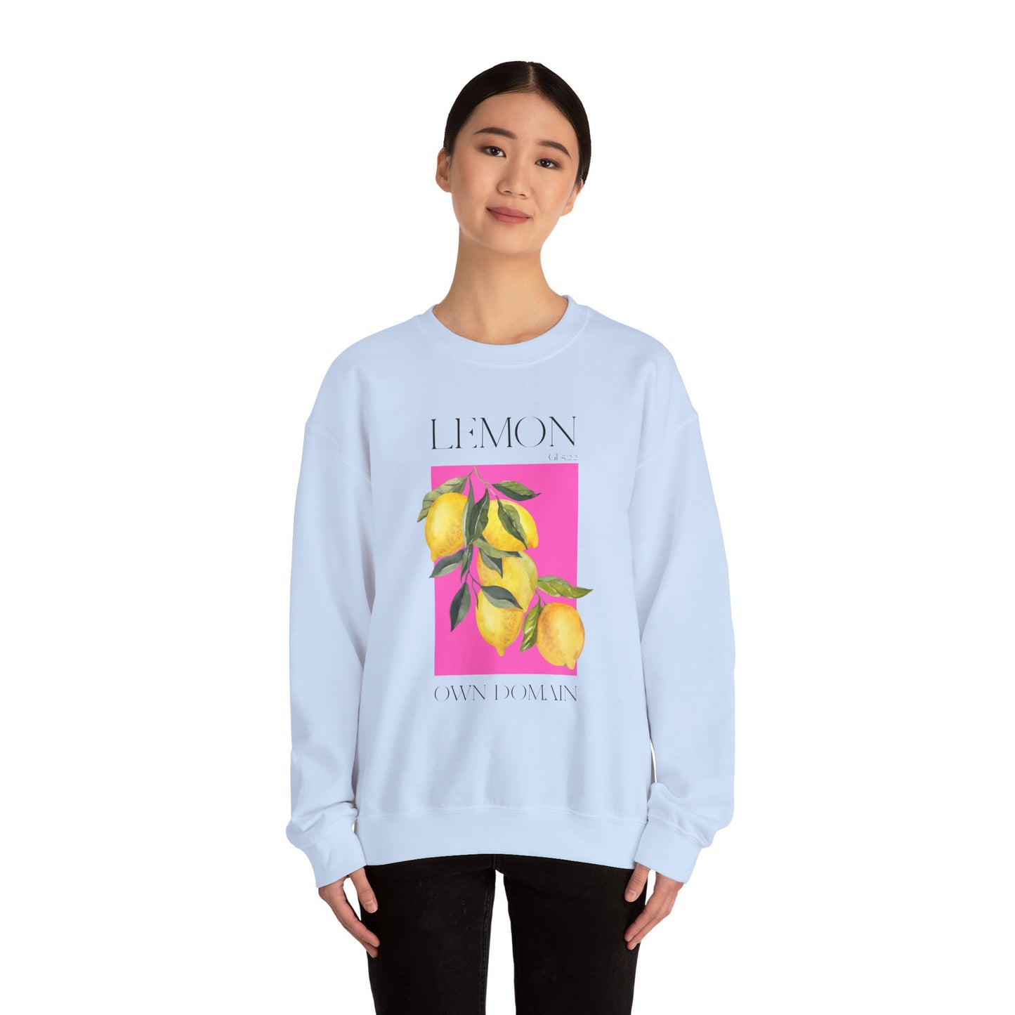 Sweatshirt Lemon – Sweet Fruit Collection 🍋