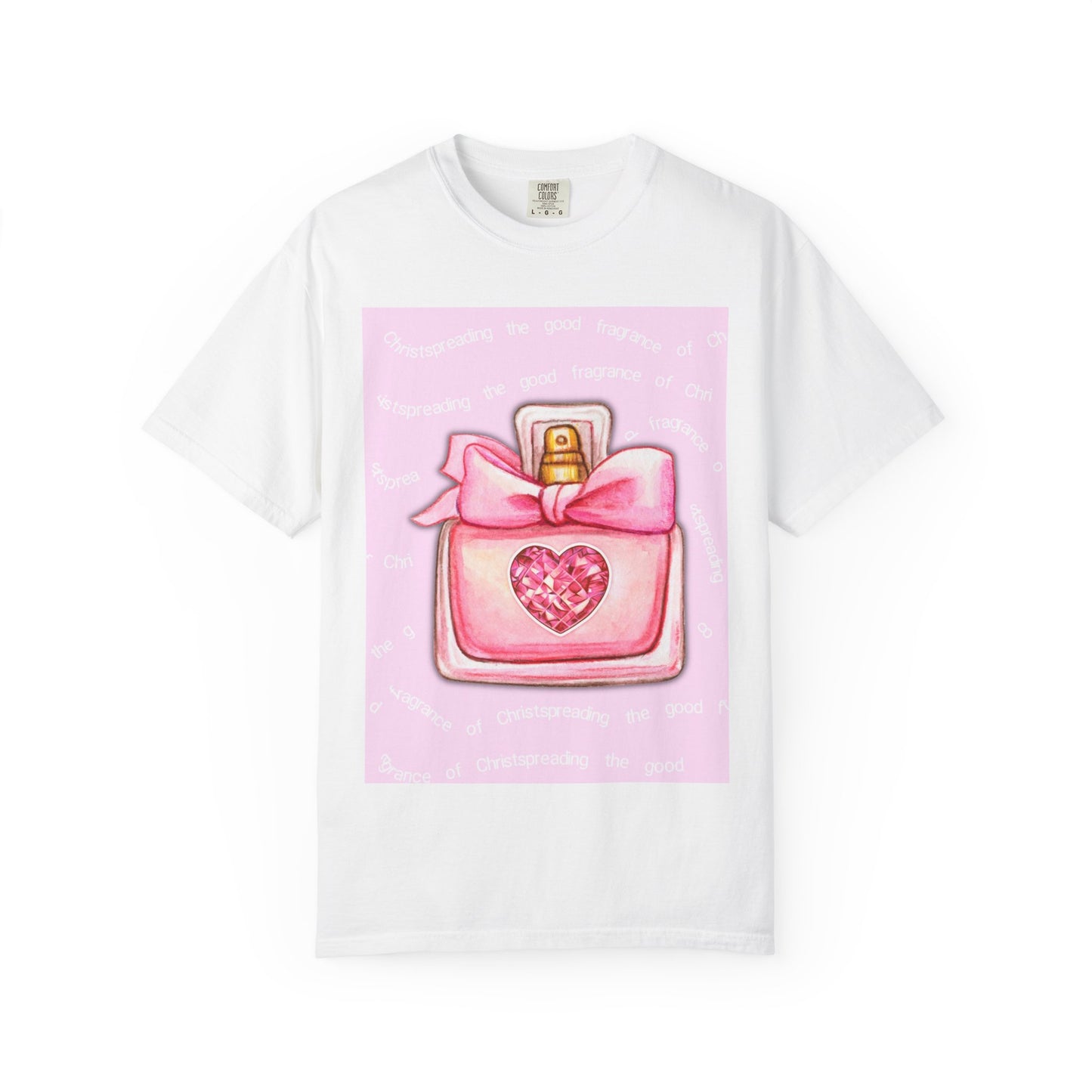 "Sweet Fragrance" Garment-Dyed T-Shirt – Christian Feminine Aesthetic Tee