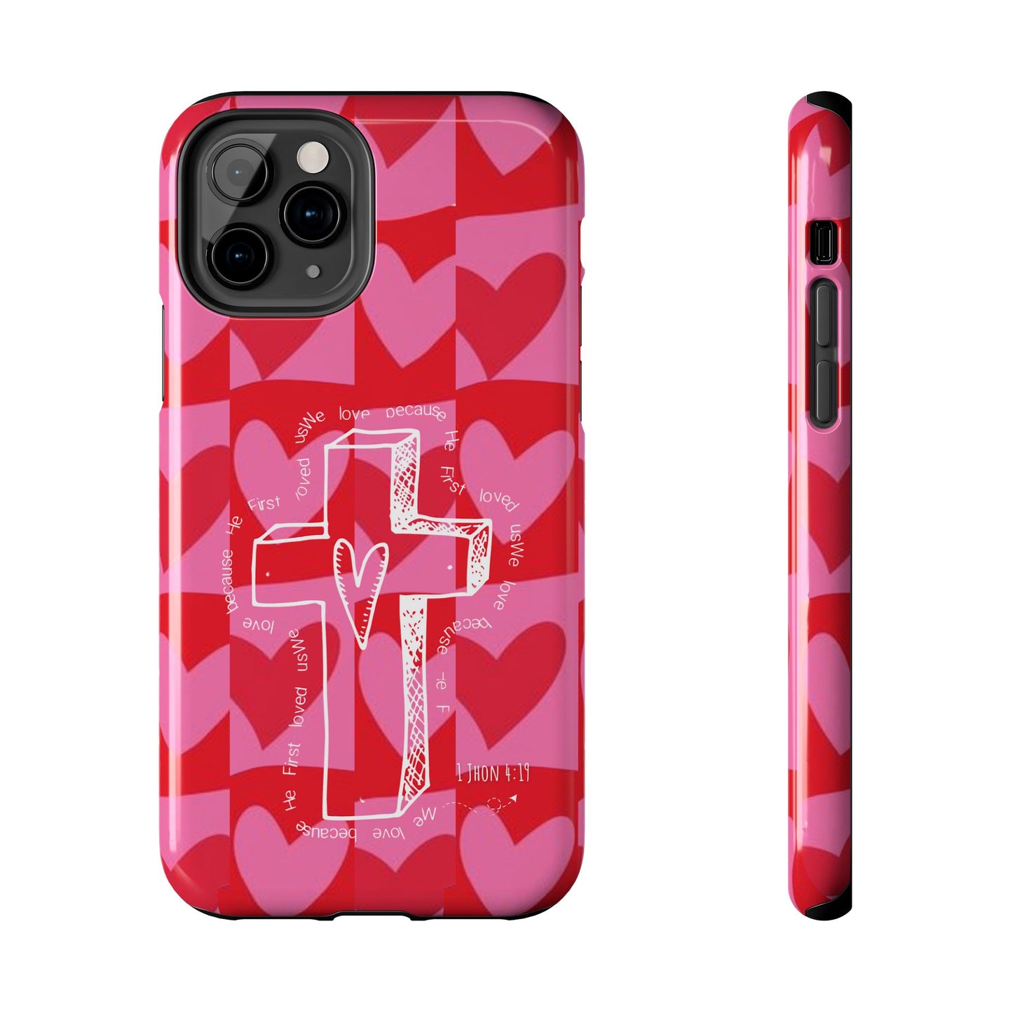 Phone Case - Faith-Filled Valentine's Day Collection Inspired by 1 John 4:19