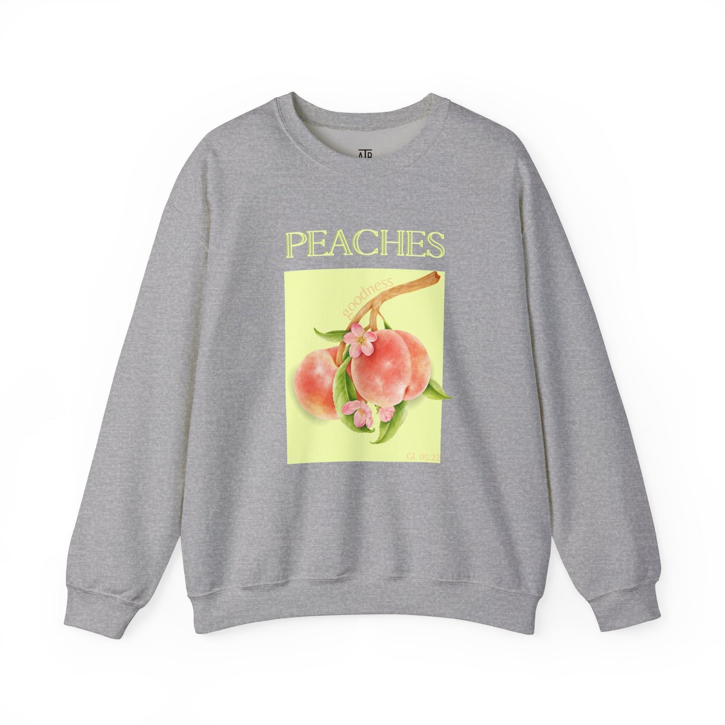 🍑 Sweatshirt Peaches – Sweet Fruit Collection 🍑