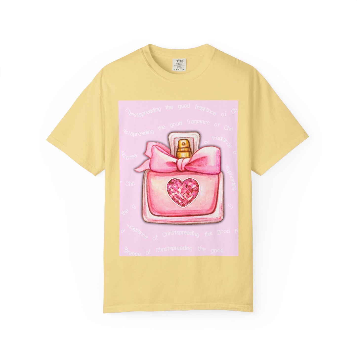 "Sweet Fragrance" Garment-Dyed T-Shirt – Christian Feminine Aesthetic Tee