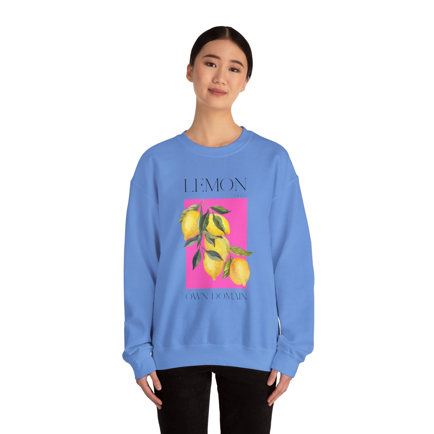 Sweatshirt Lemon – Sweet Fruit Collection 🍋