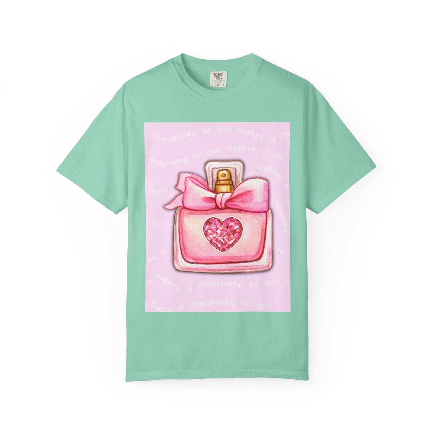 "Sweet Fragrance" Garment-Dyed T-Shirt – Christian Feminine Aesthetic Tee