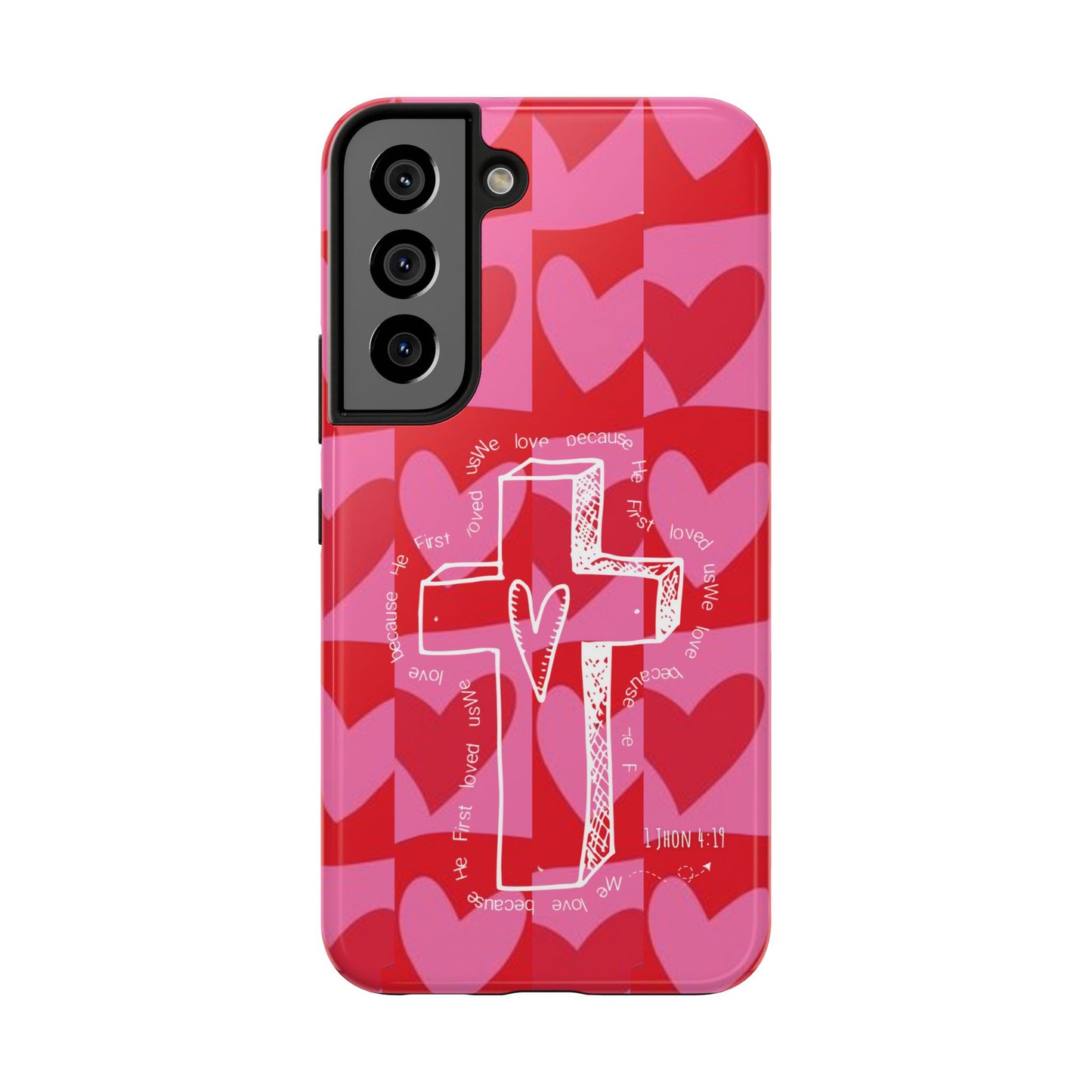 Phone Case - Faith-Filled Valentine's Day Collection Inspired by 1 John 4:19