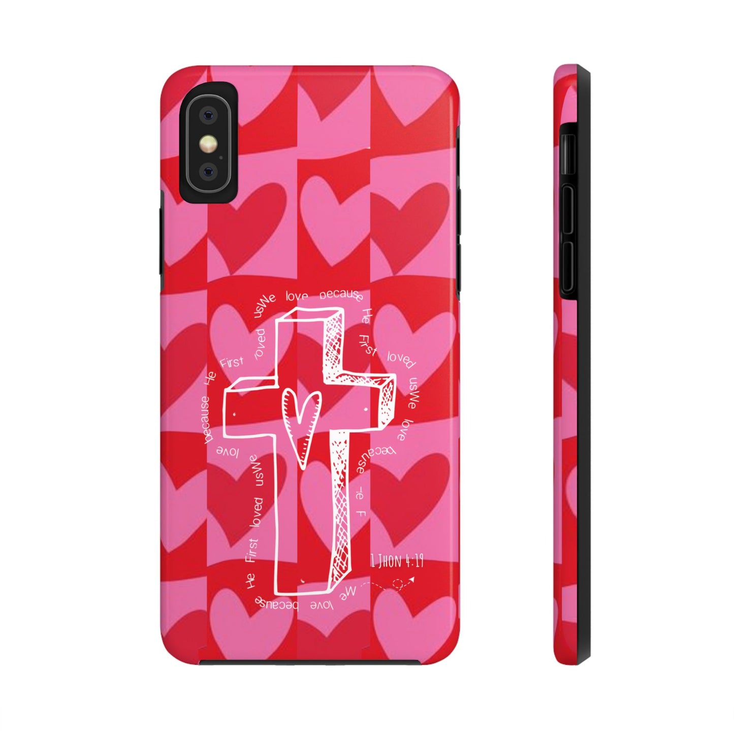 Phone Case - Faith-Filled Valentine's Day Collection Inspired by 1 John 4:19