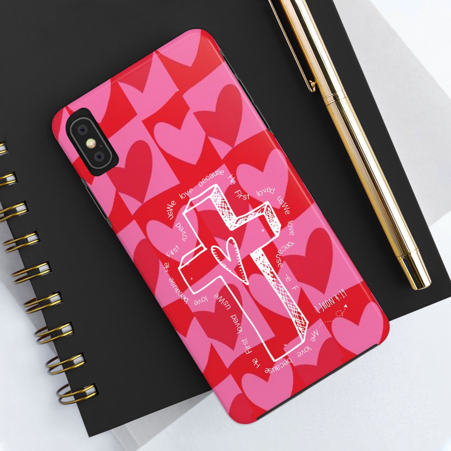 Phone Case - Faith-Filled Valentine's Day Collection Inspired by 1 John 4:19