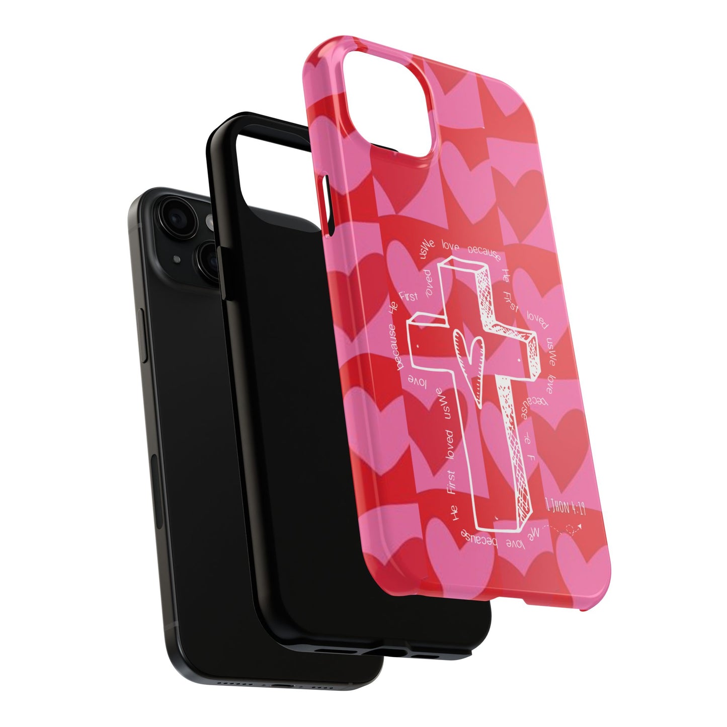 Phone Case - Faith-Filled Valentine's Day Collection Inspired by 1 John 4:19