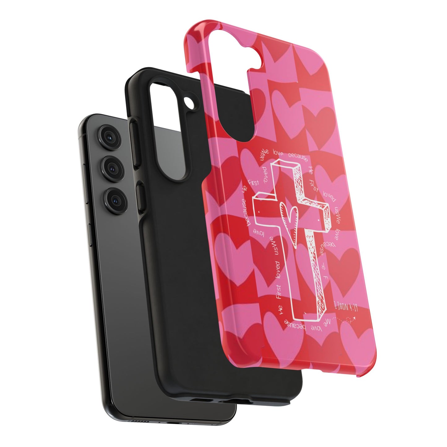 Phone Case - Faith-Filled Valentine's Day Collection Inspired by 1 John 4:19