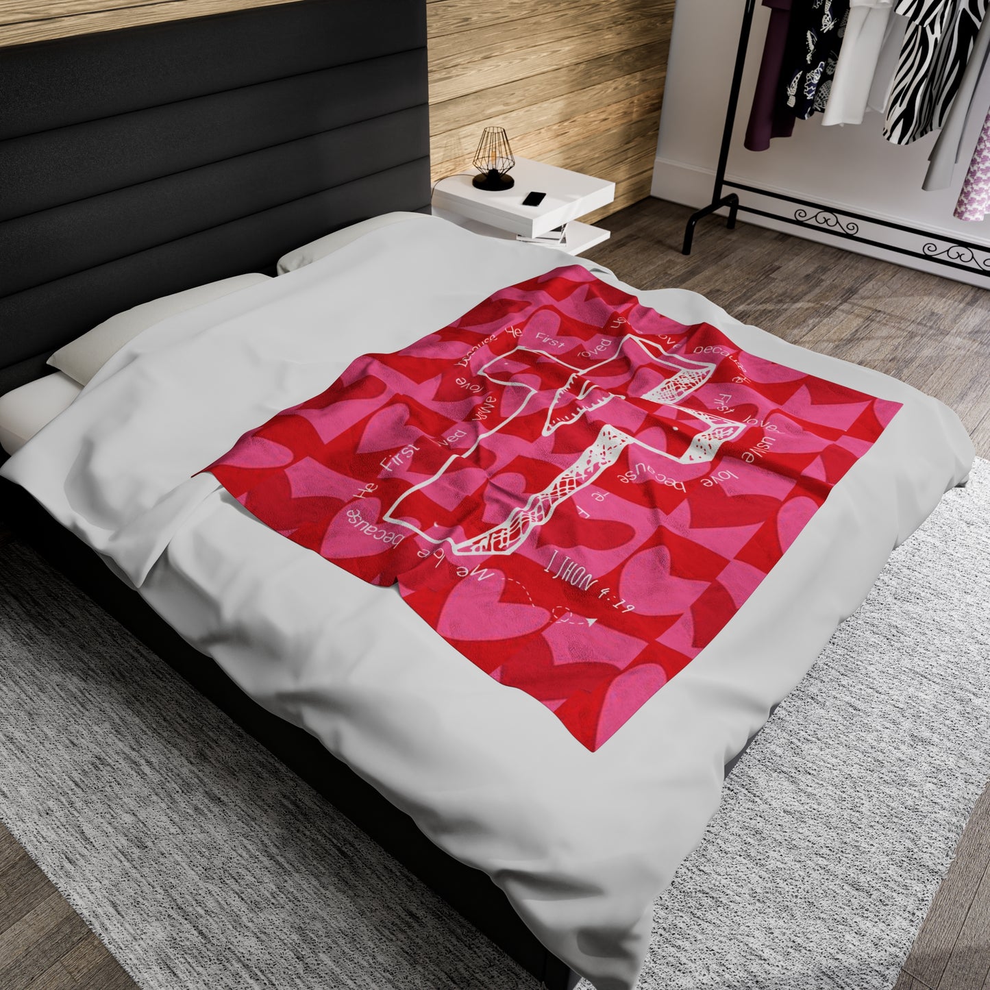 Velveteen Blanket - Valentine's Day Collection ❤️✝️