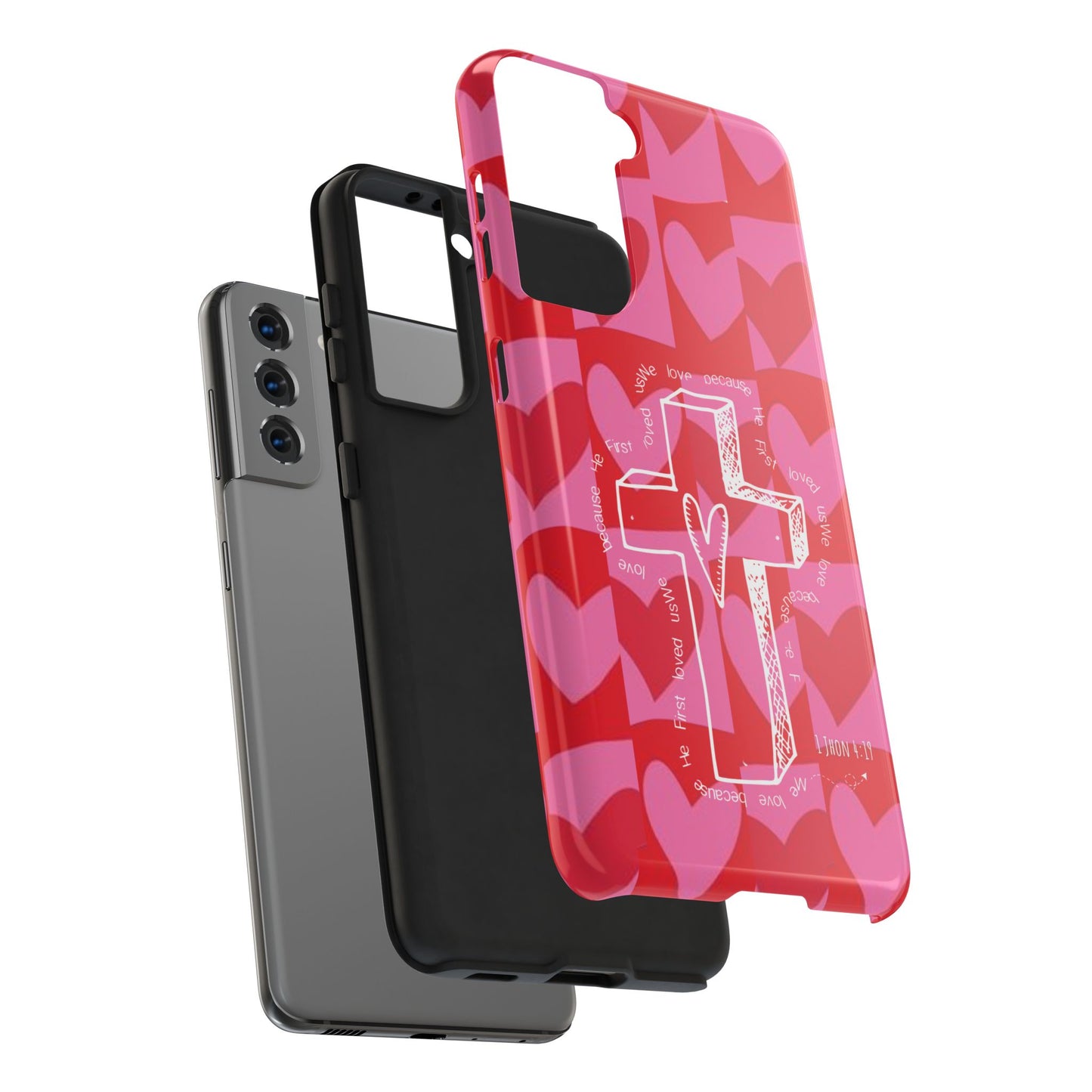 Phone Case - Faith-Filled Valentine's Day Collection Inspired by 1 John 4:19