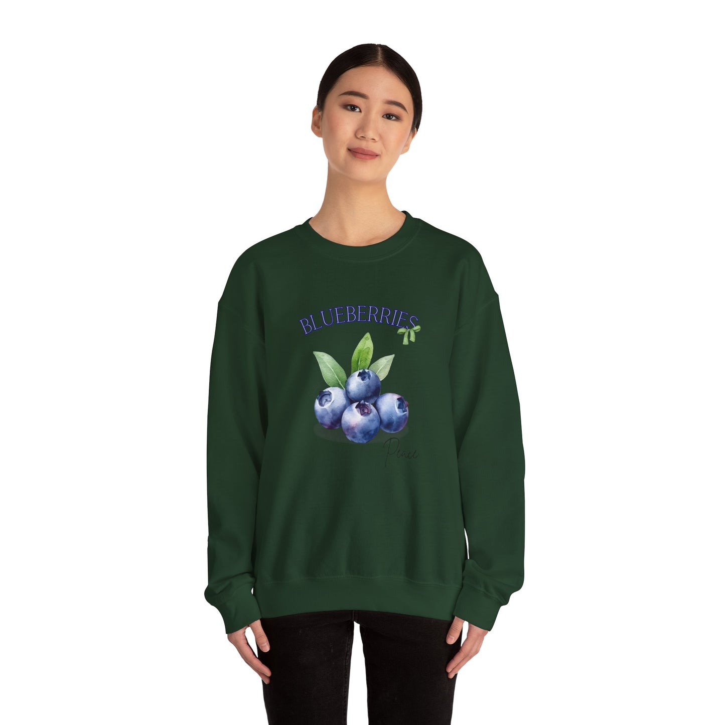 🍇 Blueberries Sweatshirt - Sweet Fruit Collection 🍇