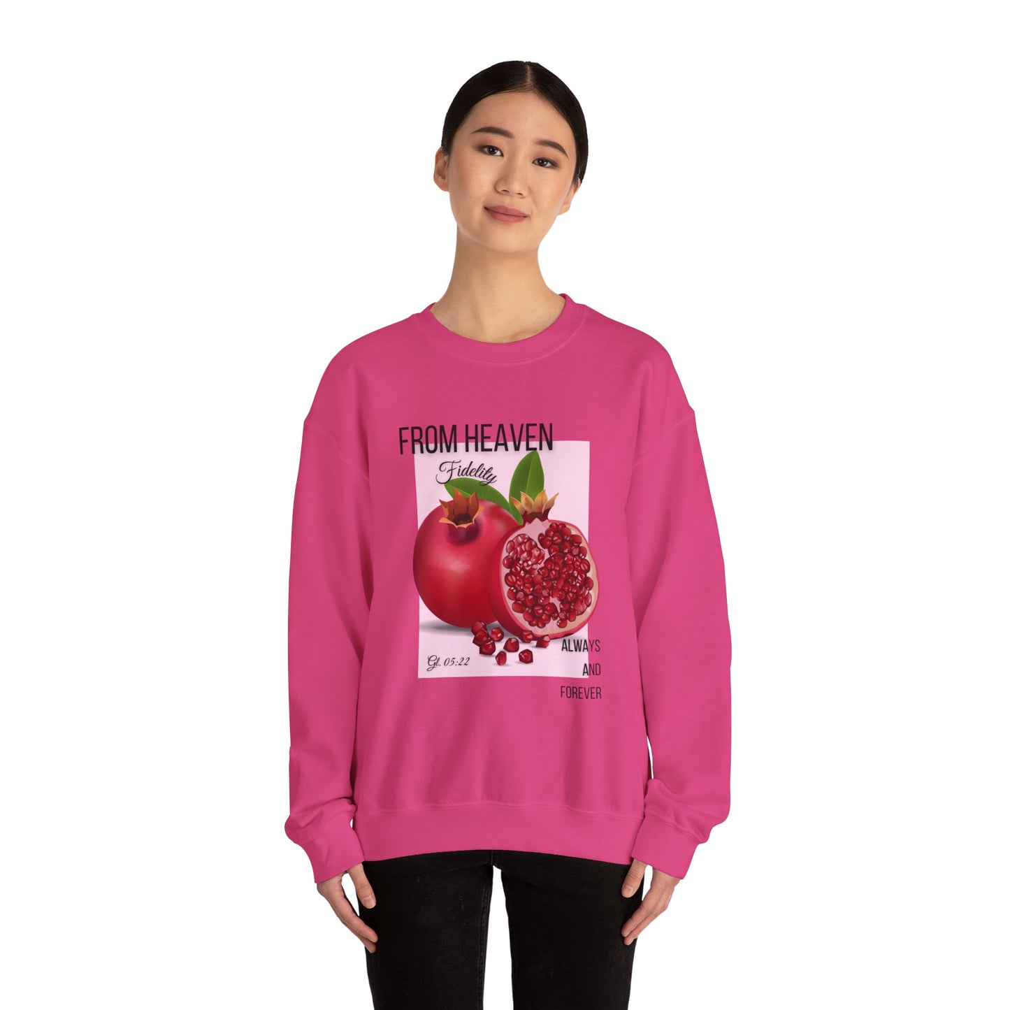 🍎 Sweatshirt Pomegranate – Sweet Fruit Collection 🍎