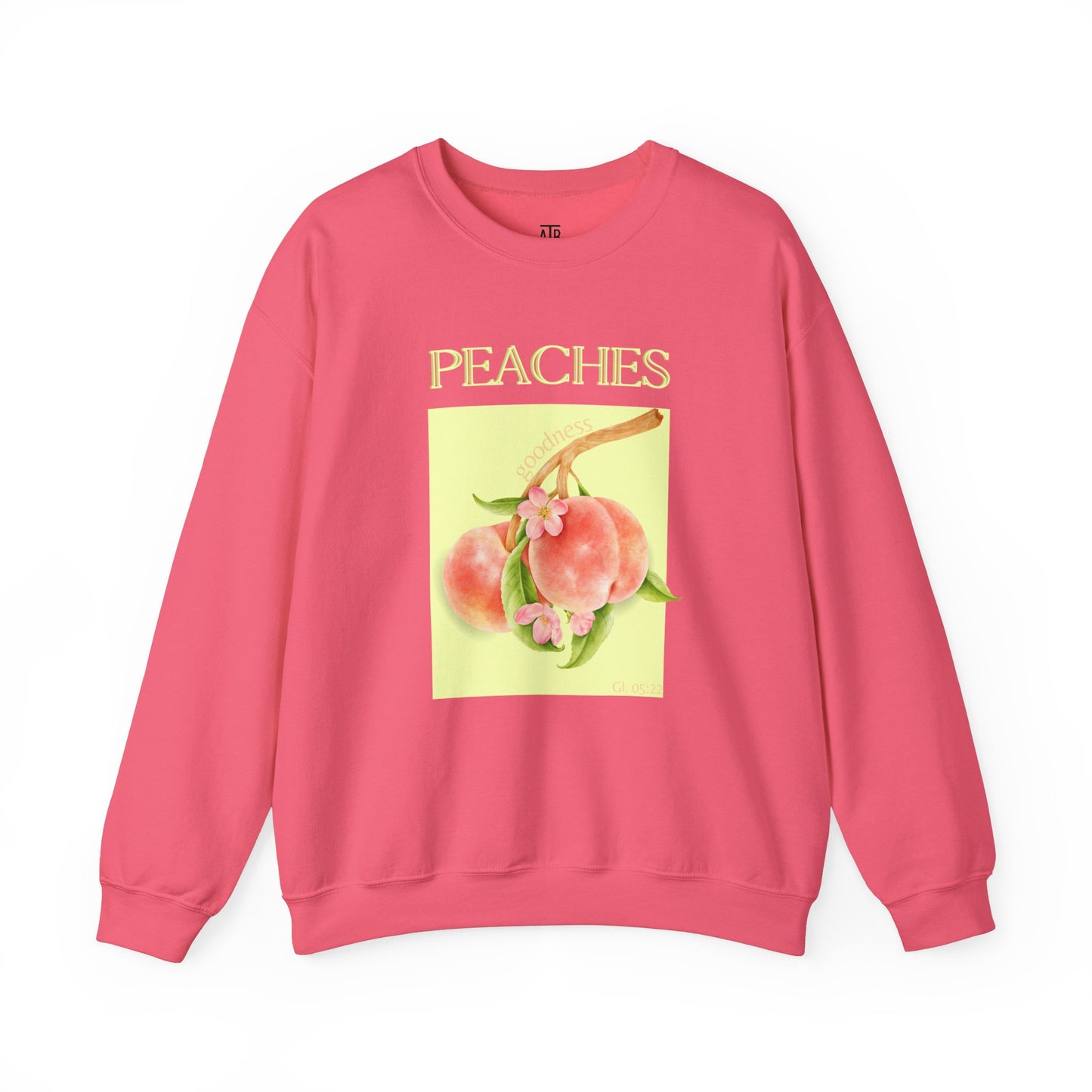 🍑 Sweatshirt Peaches – Sweet Fruit Collection 🍑