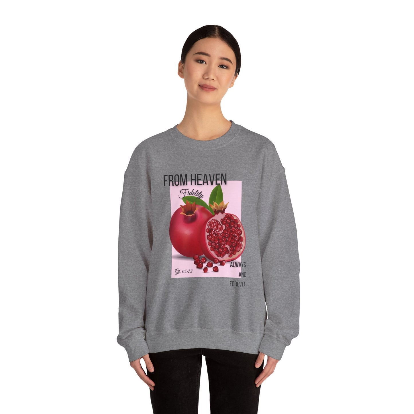 🍎 Sweatshirt Pomegranate – Sweet Fruit Collection 🍎