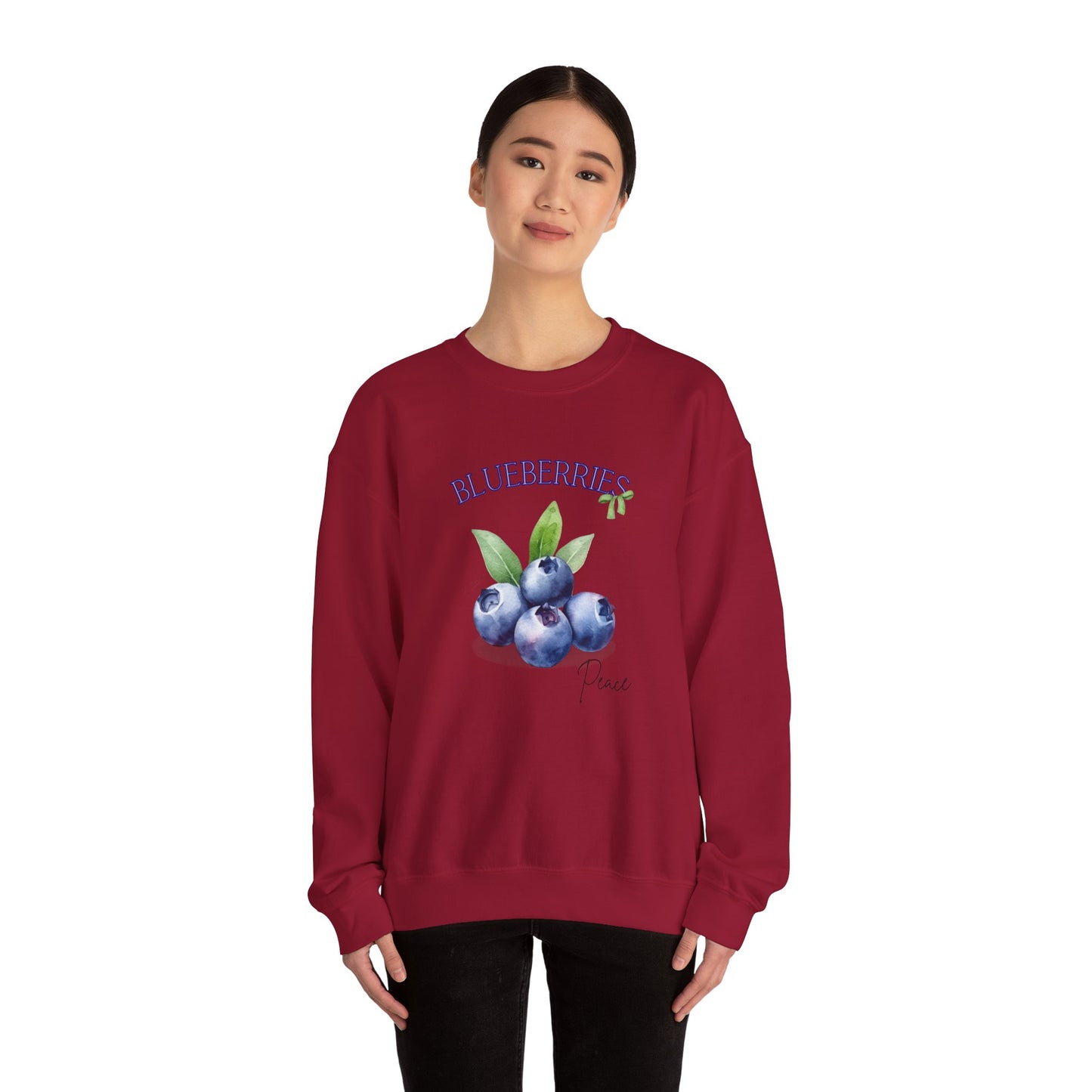 🍇 Blueberries Sweatshirt - Sweet Fruit Collection 🍇