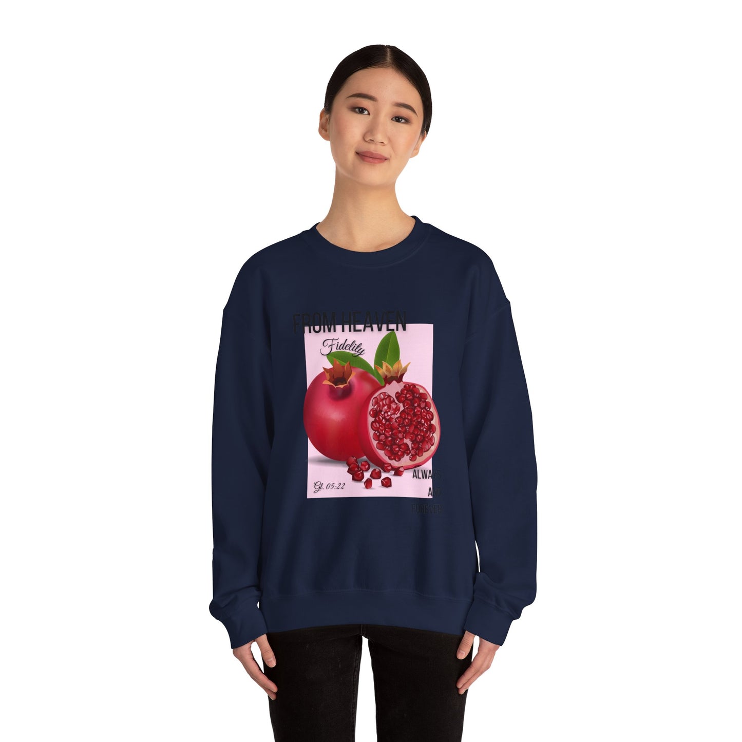 🍎 Sweatshirt Pomegranate – Sweet Fruit Collection 🍎