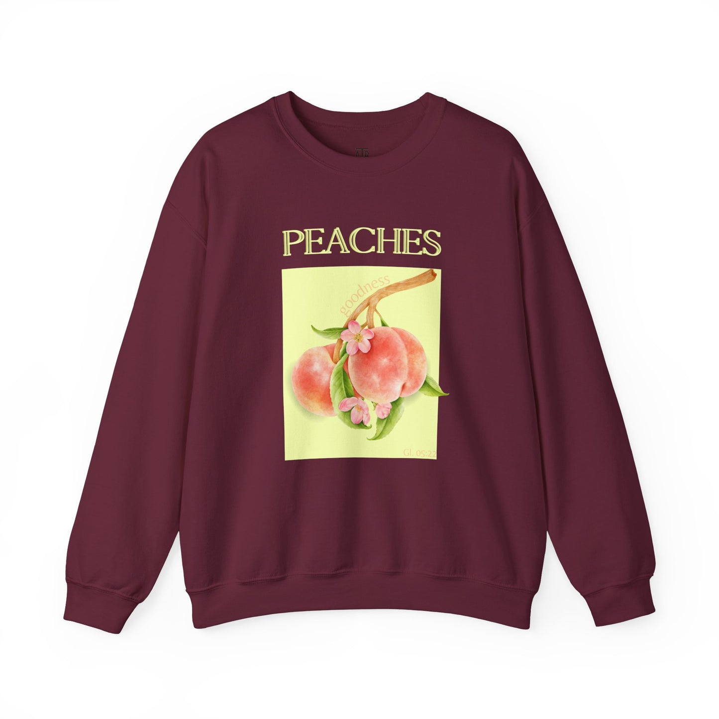 🍑 Sweatshirt Peaches – Sweet Fruit Collection 🍑