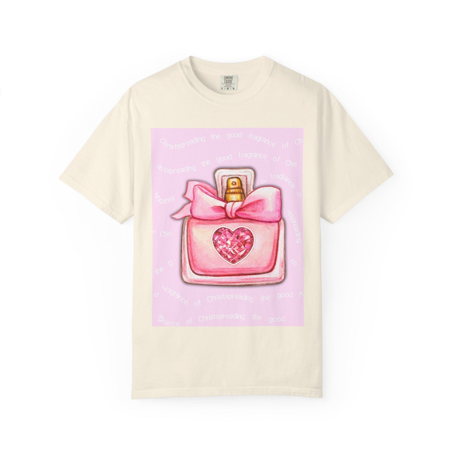 "Sweet Fragrance" Garment-Dyed T-Shirt – Christian Feminine Aesthetic Tee