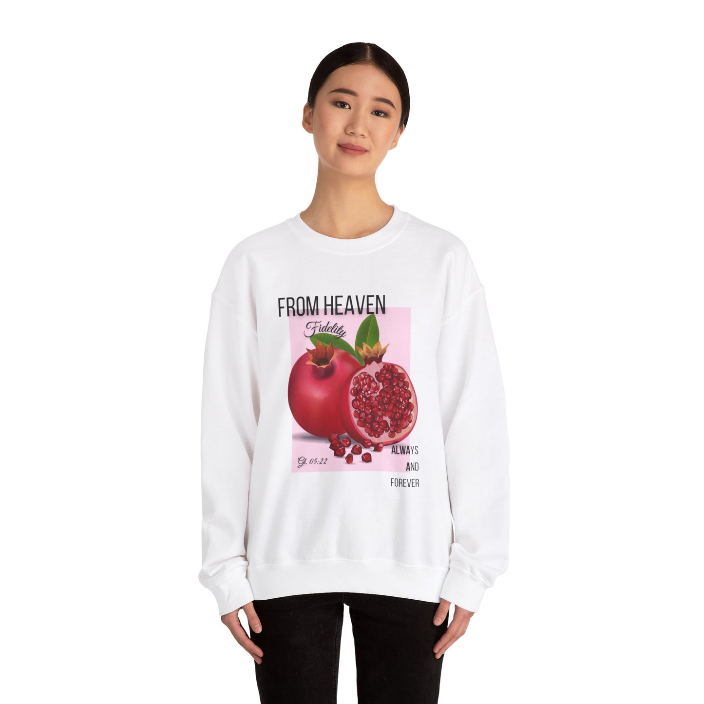 🍎 Sweatshirt Pomegranate – Sweet Fruit Collection 🍎