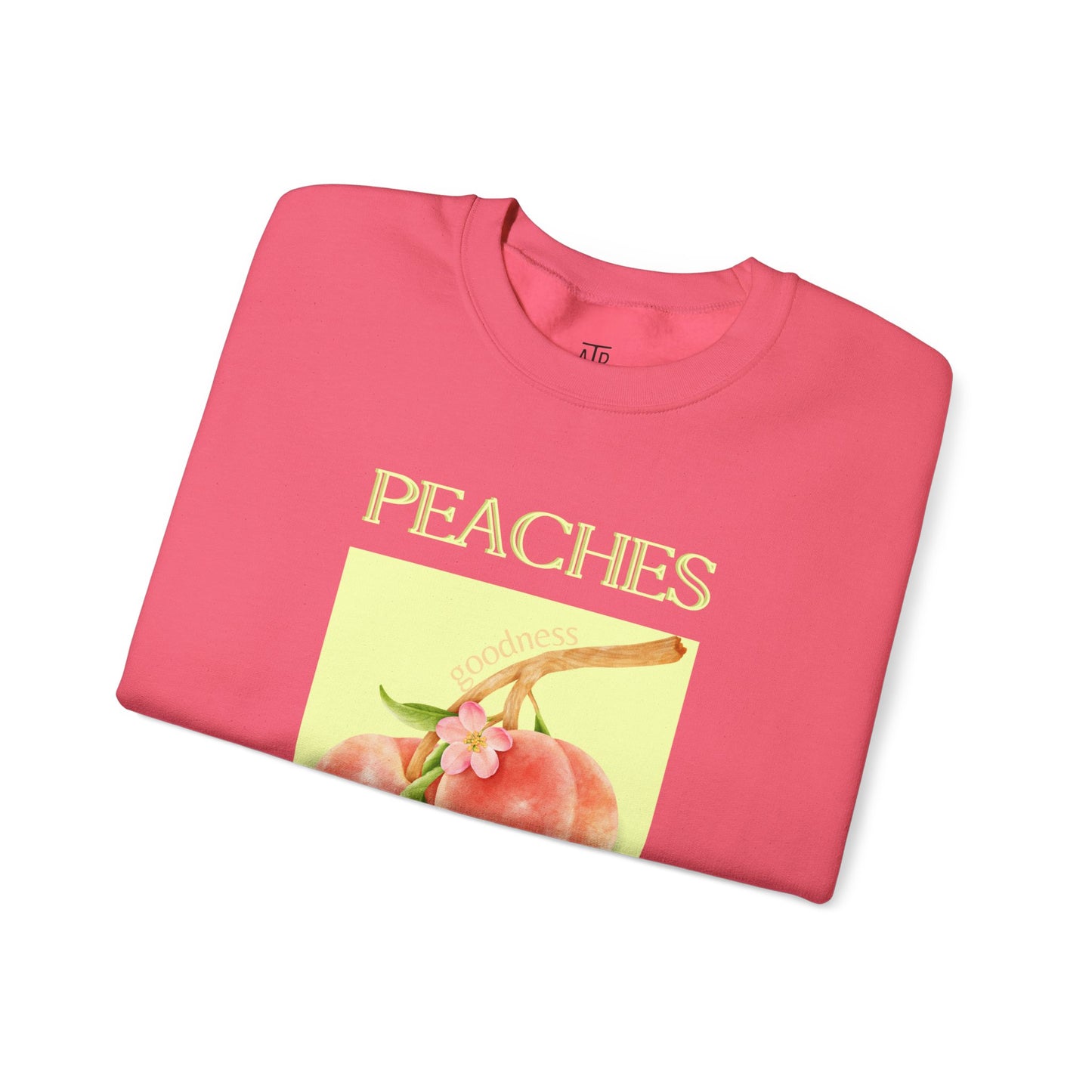 🍑 Sweatshirt Peaches – Sweet Fruit Collection 🍑