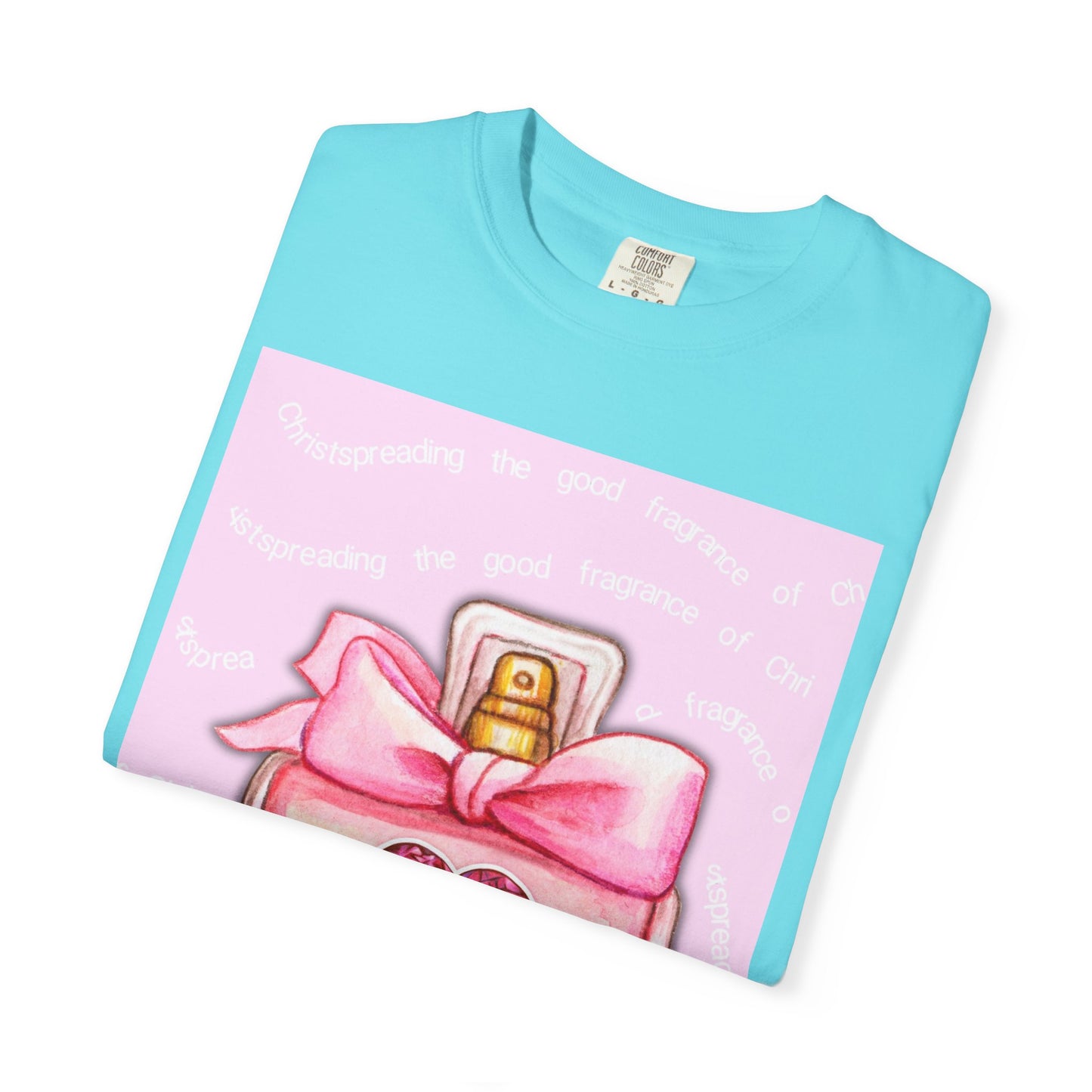 "Sweet Fragrance" Garment-Dyed T-Shirt – Christian Feminine Aesthetic Tee