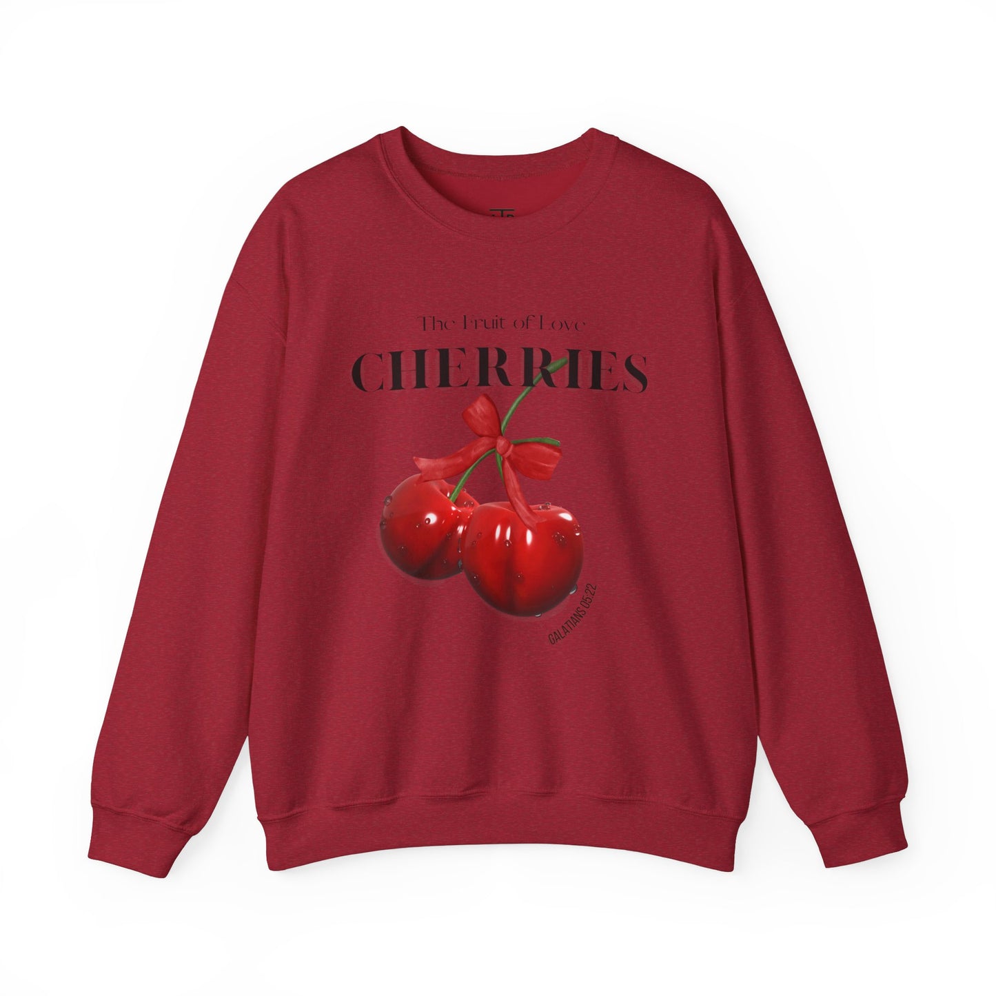 Cherries Sweatshirt – Sweet Fruit Collection 🍒