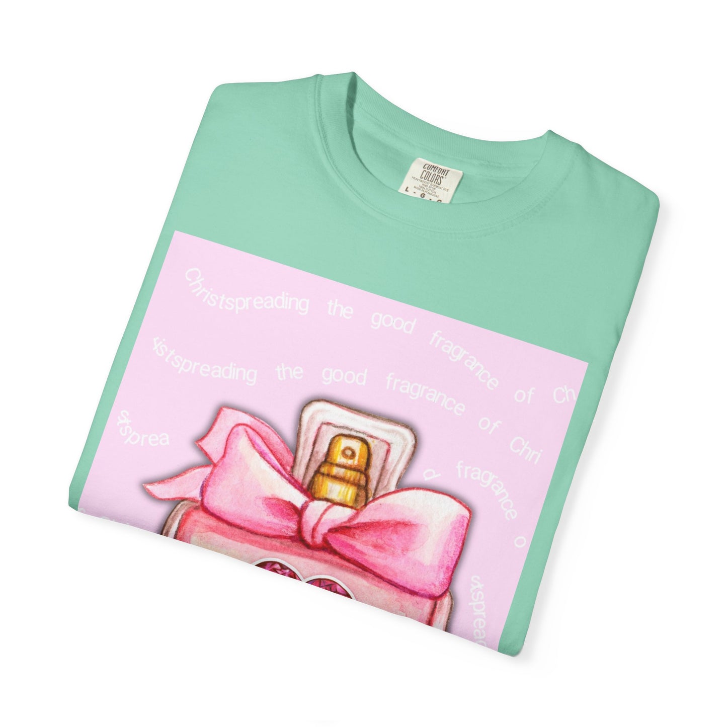 "Sweet Fragrance" Garment-Dyed T-Shirt – Christian Feminine Aesthetic Tee