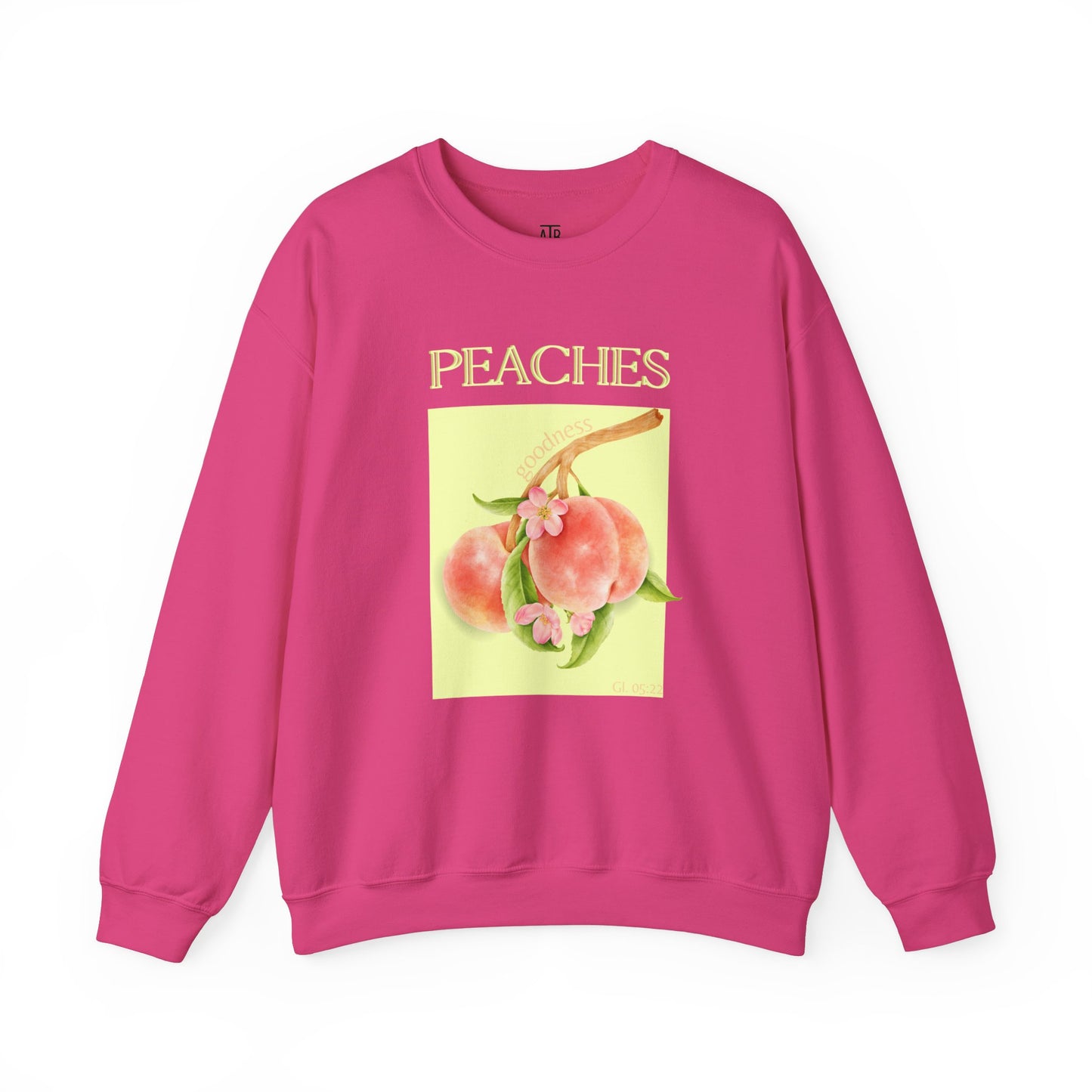🍑 Sweatshirt Peaches – Sweet Fruit Collection 🍑