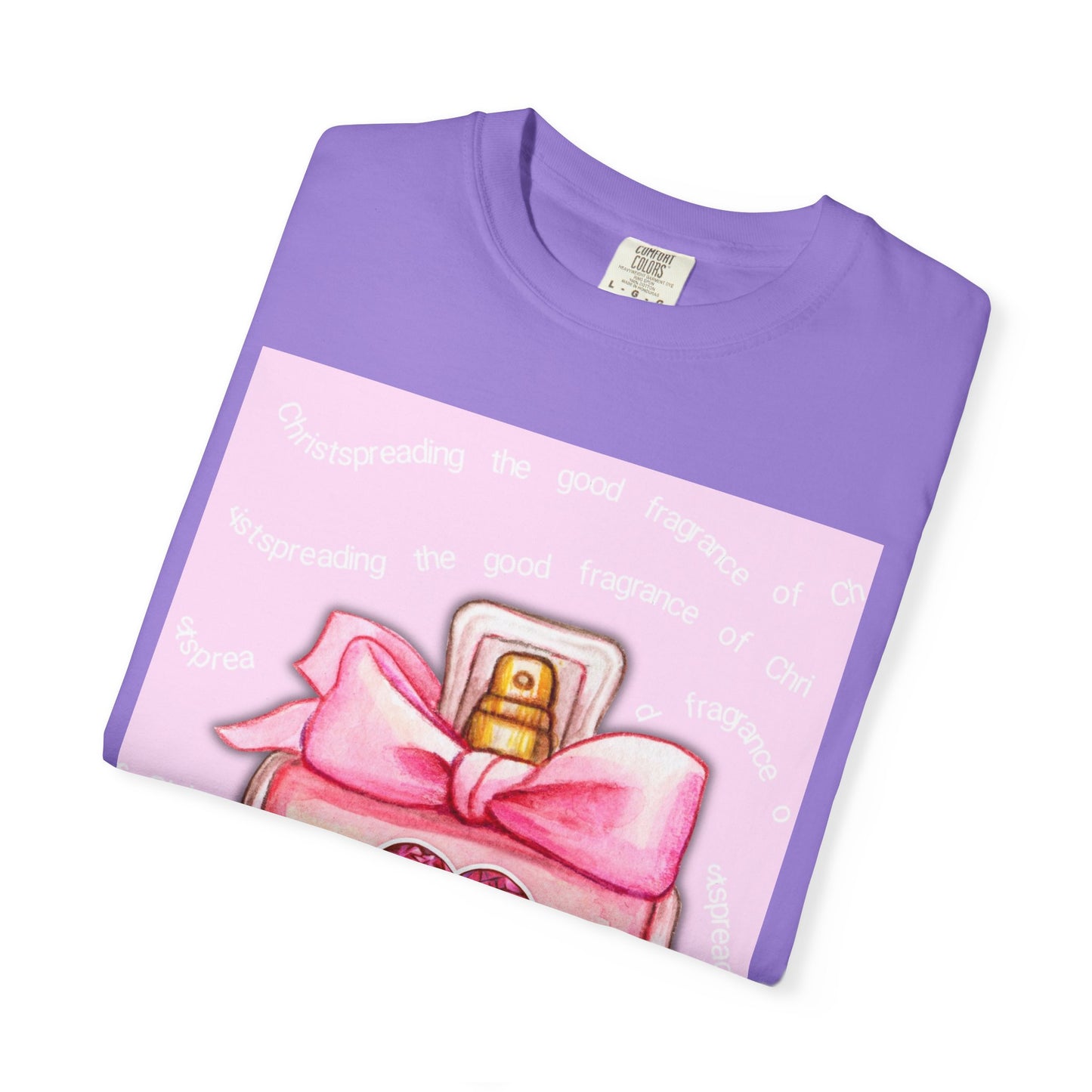 "Sweet Fragrance" Garment-Dyed T-Shirt – Christian Feminine Aesthetic Tee