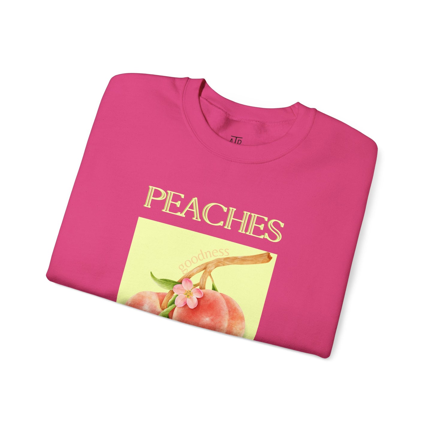 🍑 Sweatshirt Peaches – Sweet Fruit Collection 🍑