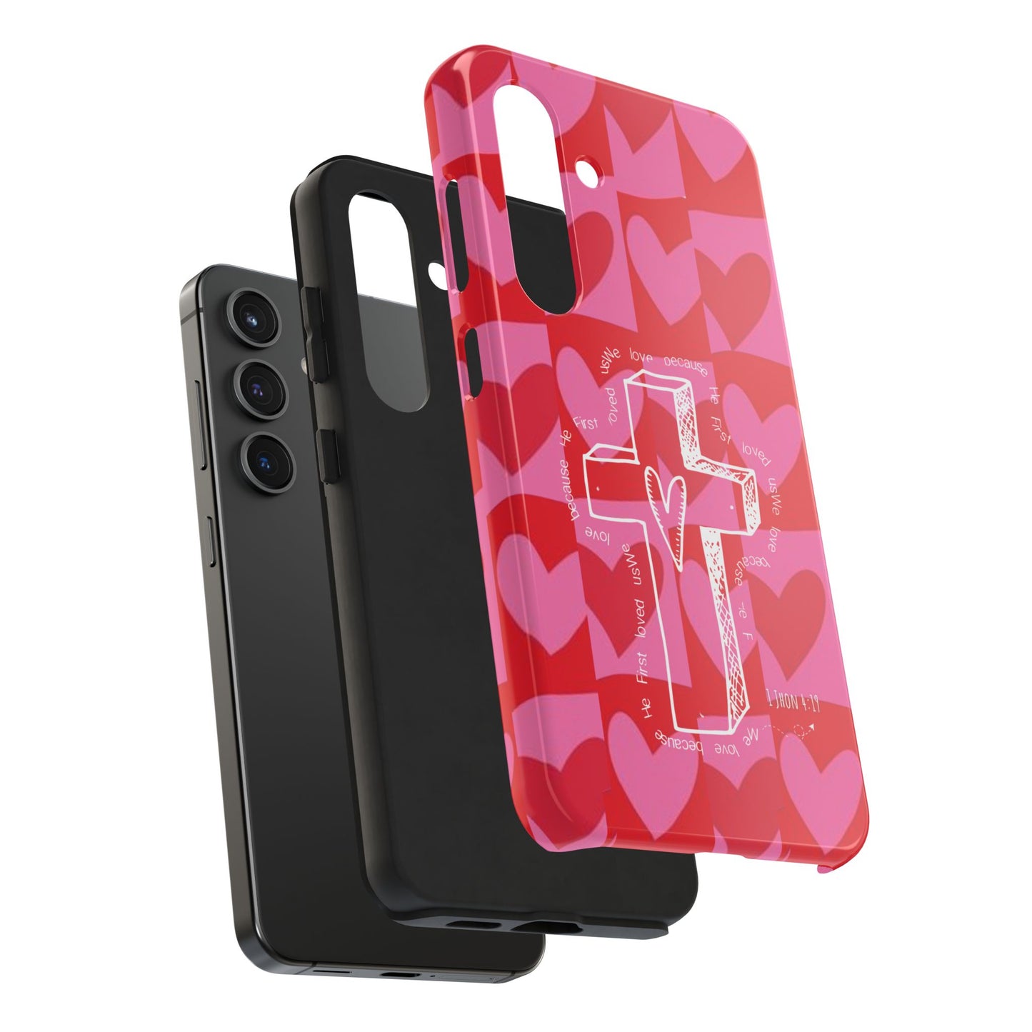 Phone Case - Faith-Filled Valentine's Day Collection Inspired by 1 John 4:19