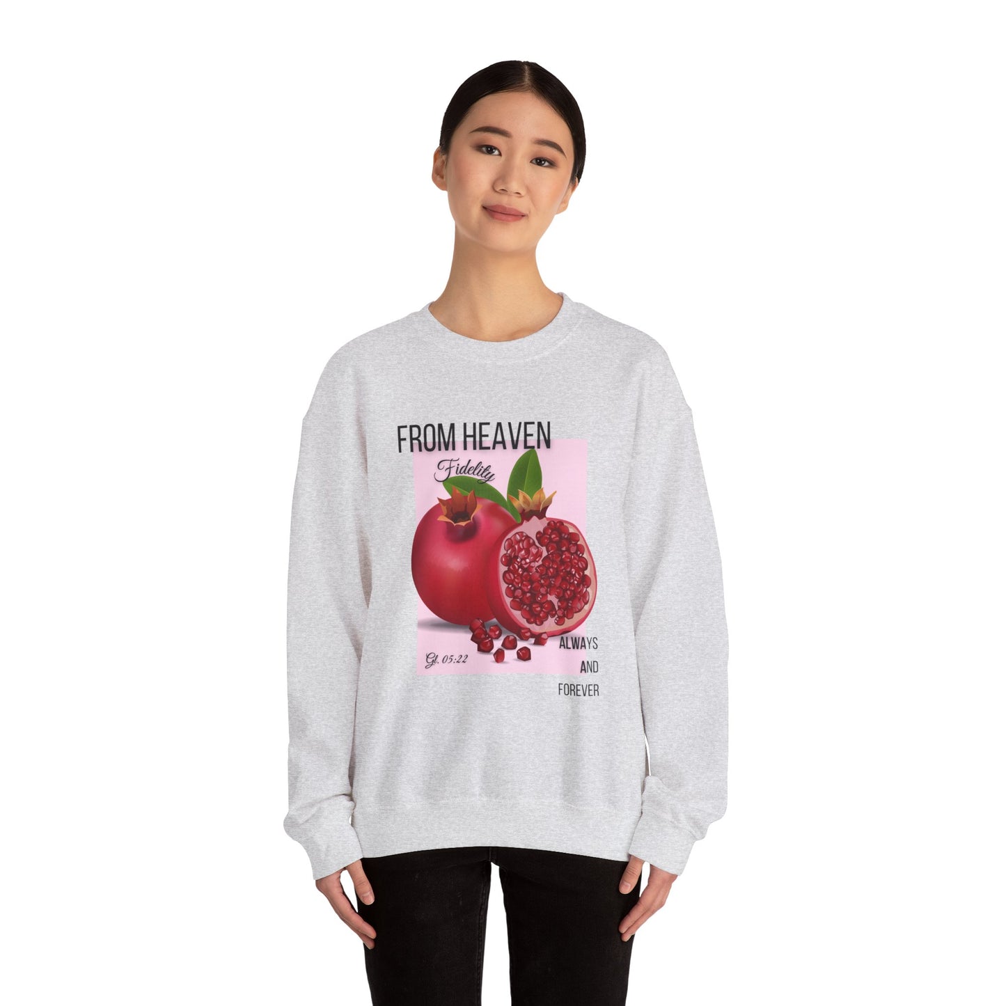 🍎 Sweatshirt Pomegranate – Sweet Fruit Collection 🍎