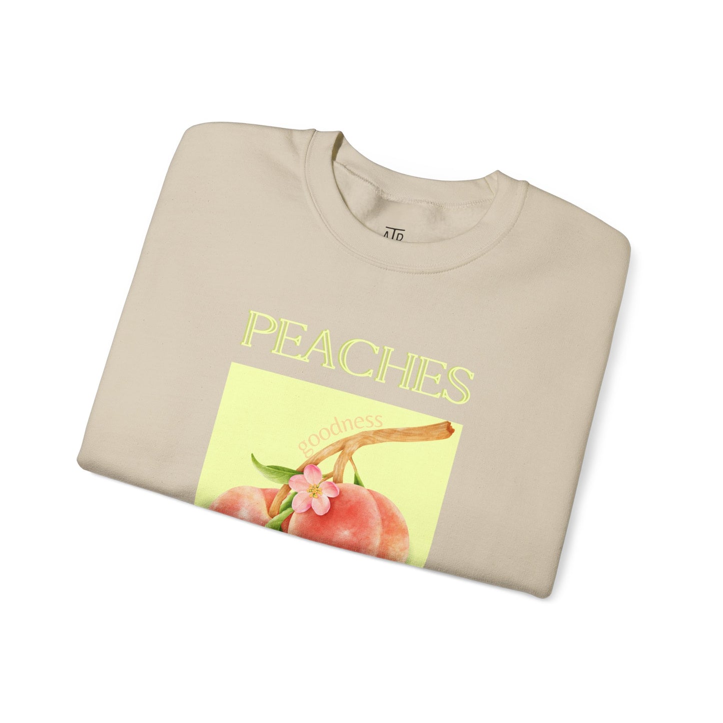 🍑 Sweatshirt Peaches – Sweet Fruit Collection 🍑