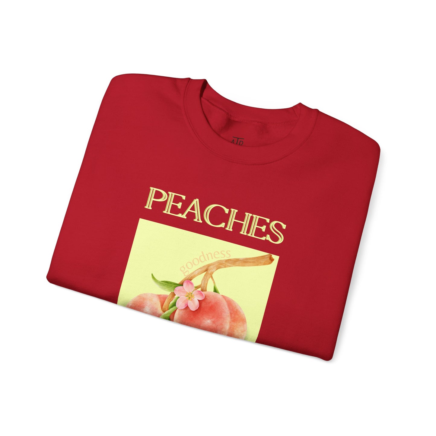 🍑 Sweatshirt Peaches – Sweet Fruit Collection 🍑