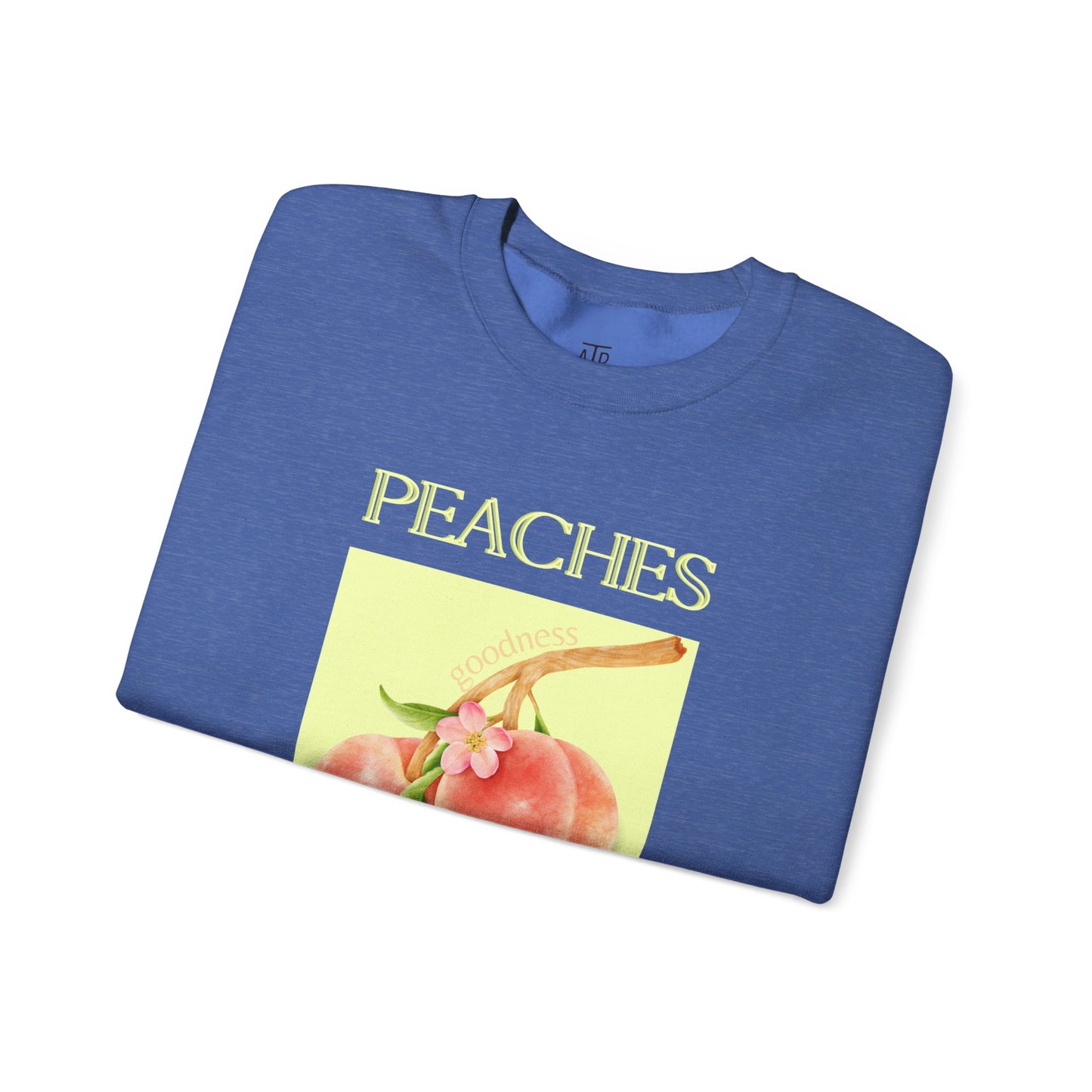🍑 Sweatshirt Peaches – Sweet Fruit Collection 🍑