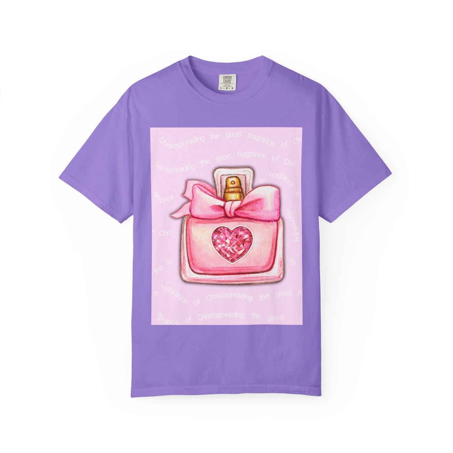 "Sweet Fragrance" Garment-Dyed T-Shirt – Christian Feminine Aesthetic Tee