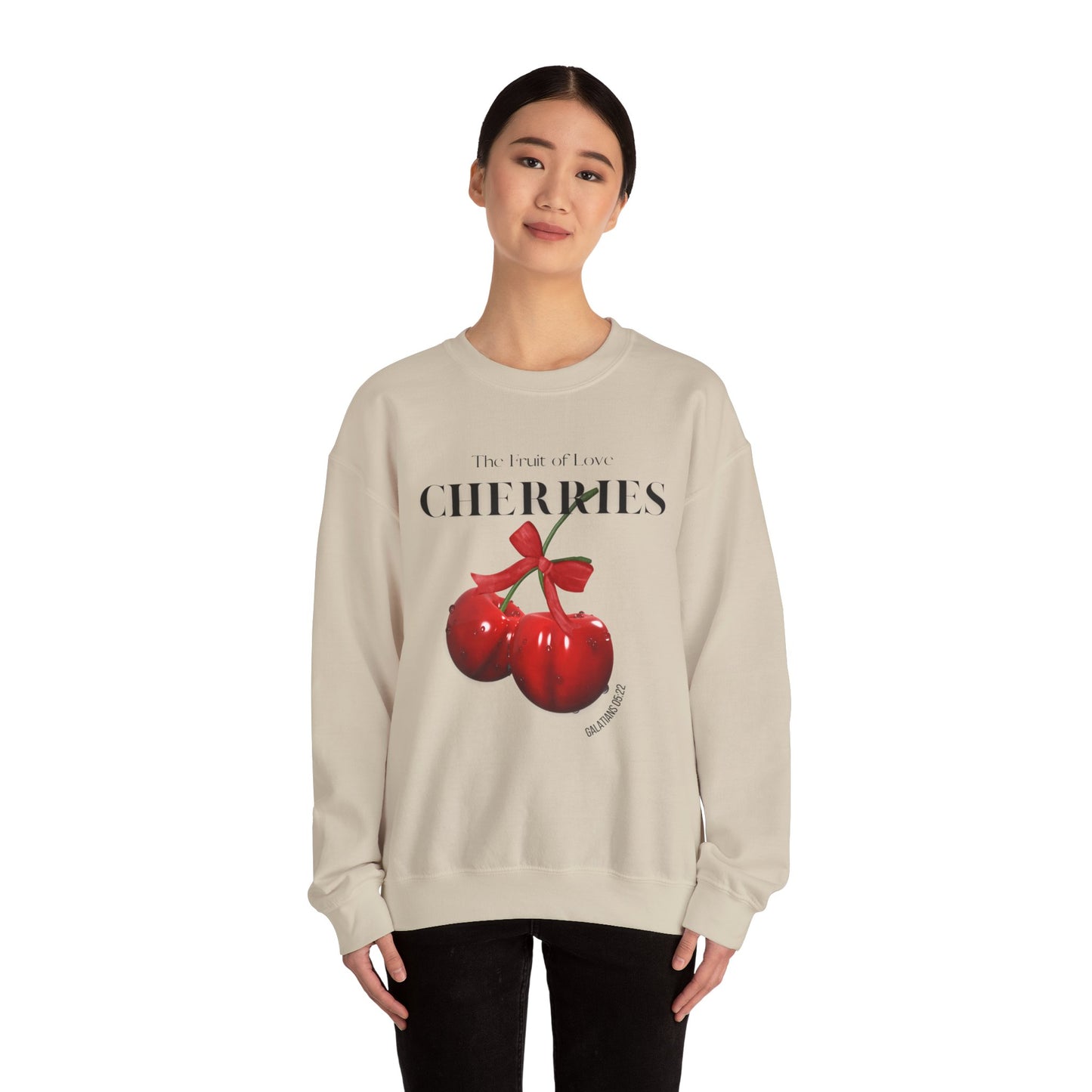 Cherries Sweatshirt – Sweet Fruit Collection 🍒