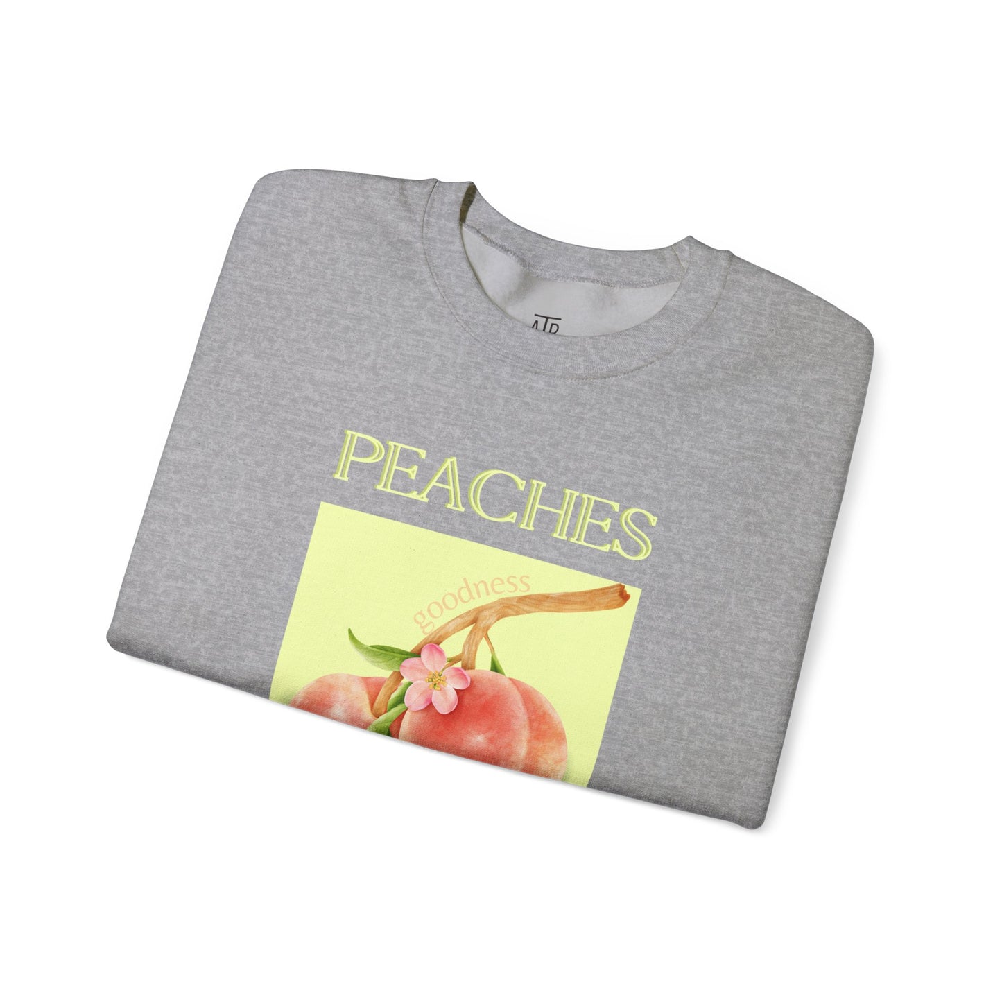 🍑 Sweatshirt Peaches – Sweet Fruit Collection 🍑