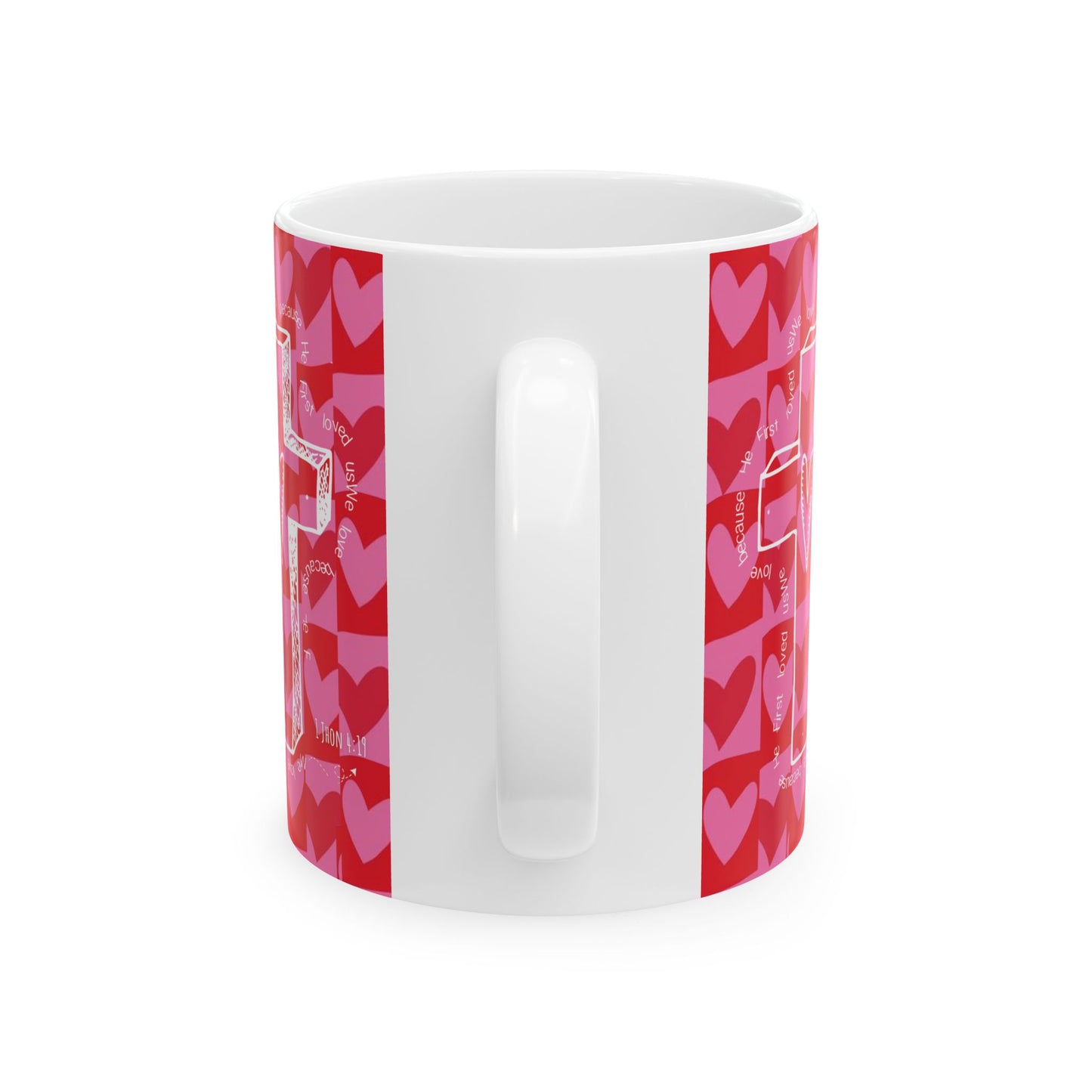 Valentine’s Day Ceramic Mug - Love & Faith Collection ❤️✝️