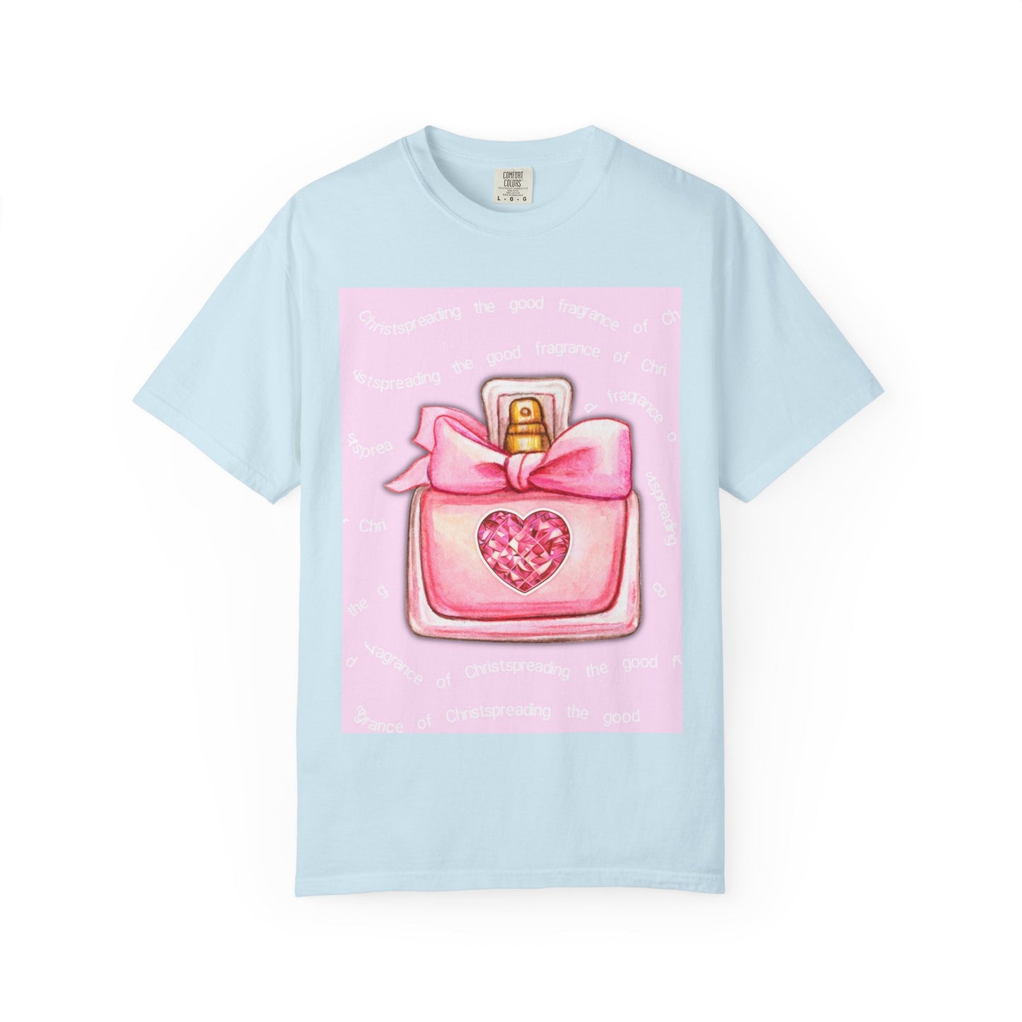 "Sweet Fragrance" Garment-Dyed T-Shirt – Christian Feminine Aesthetic Tee