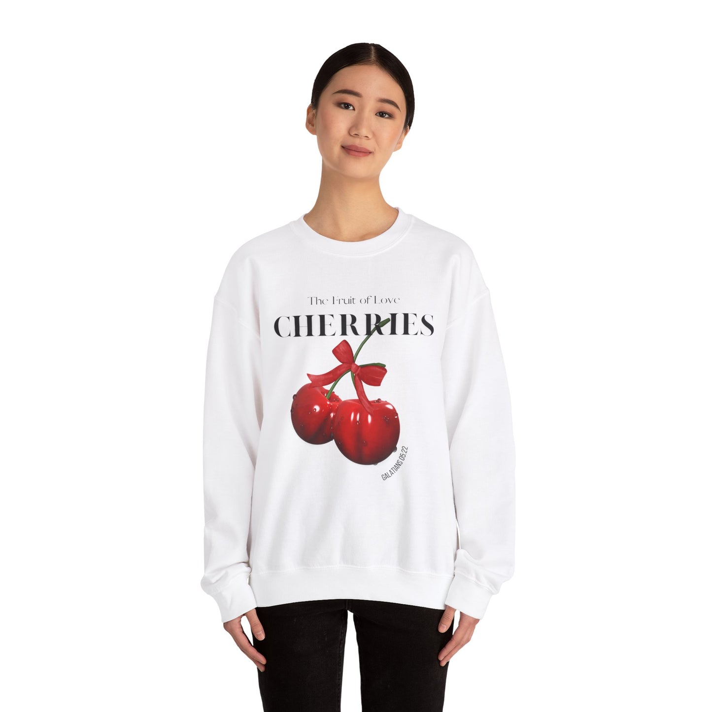 Cherries Sweatshirt – Sweet Fruit Collection 🍒